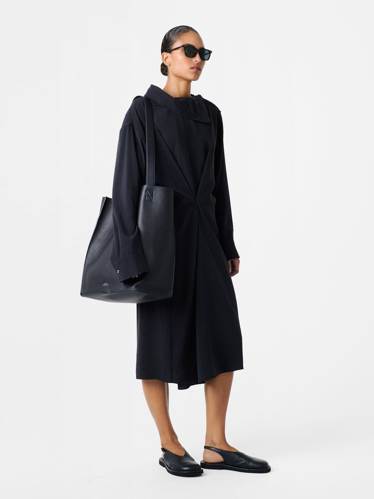 Doublet Type 2 Leather Bag in Darkest Navy