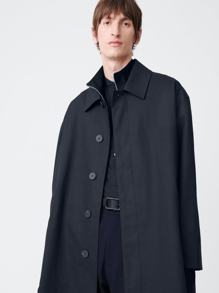 Ledro Coat in Darkest Navy