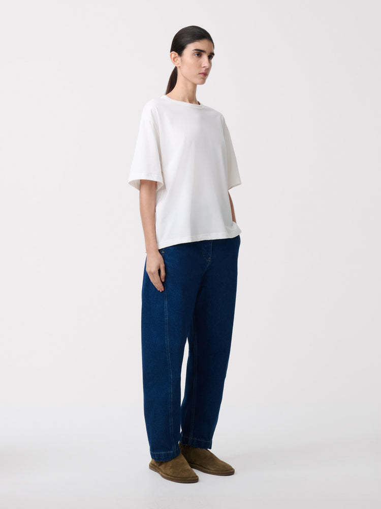 Lee T-Shirt in Optic White - Studio Nicholson