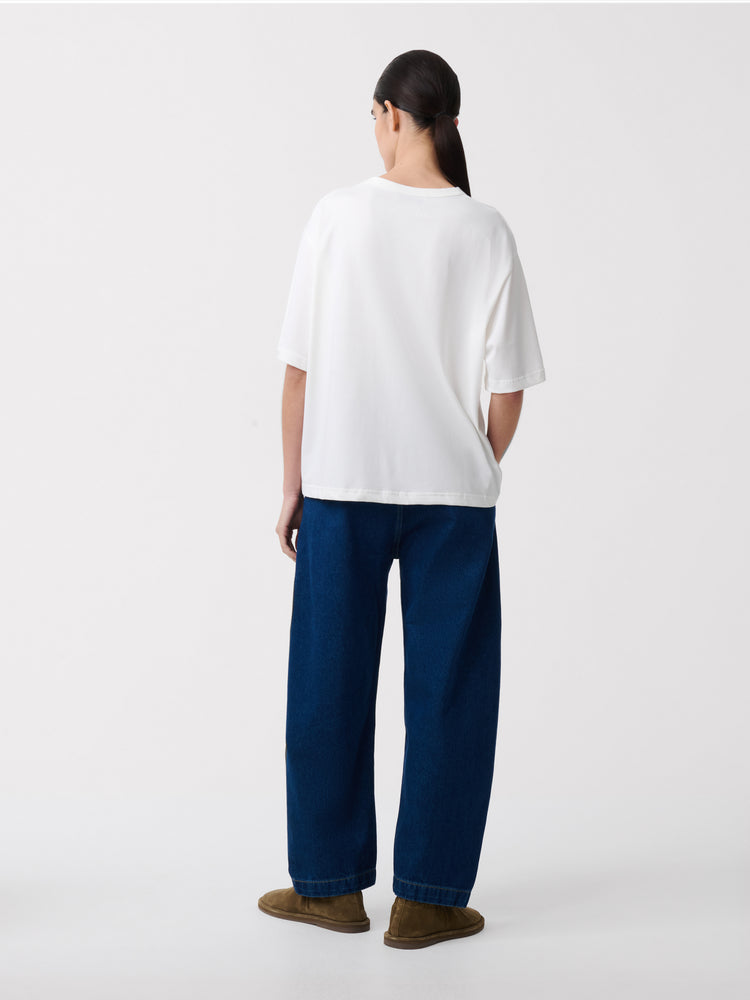 Lee T-Shirt in Optic White - Studio Nicholson