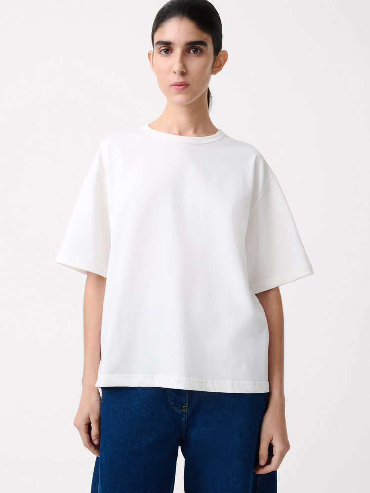 Lee T-Shirt in Optic White - Studio Nicholson