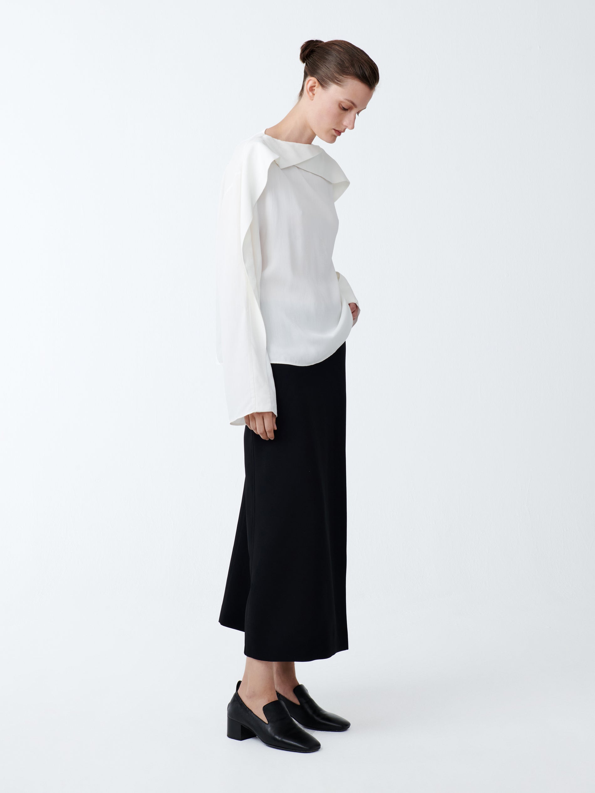 Leland Skirt in Black - Studio Nicholson