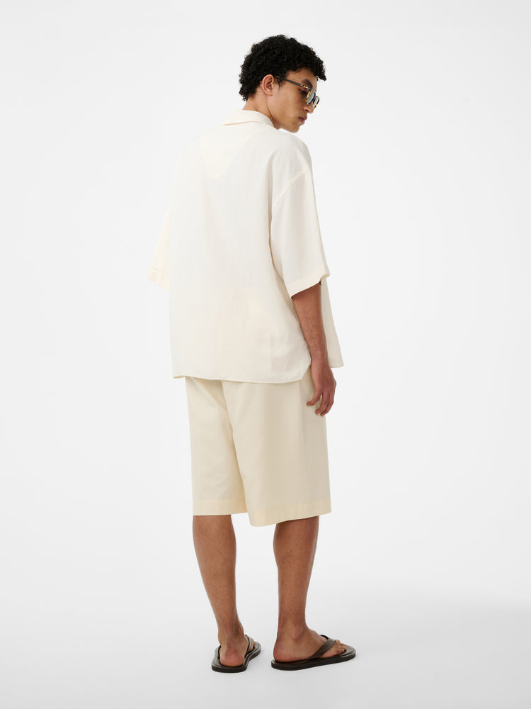 Lemmer Shirt in Chalk - Studio Nicholson