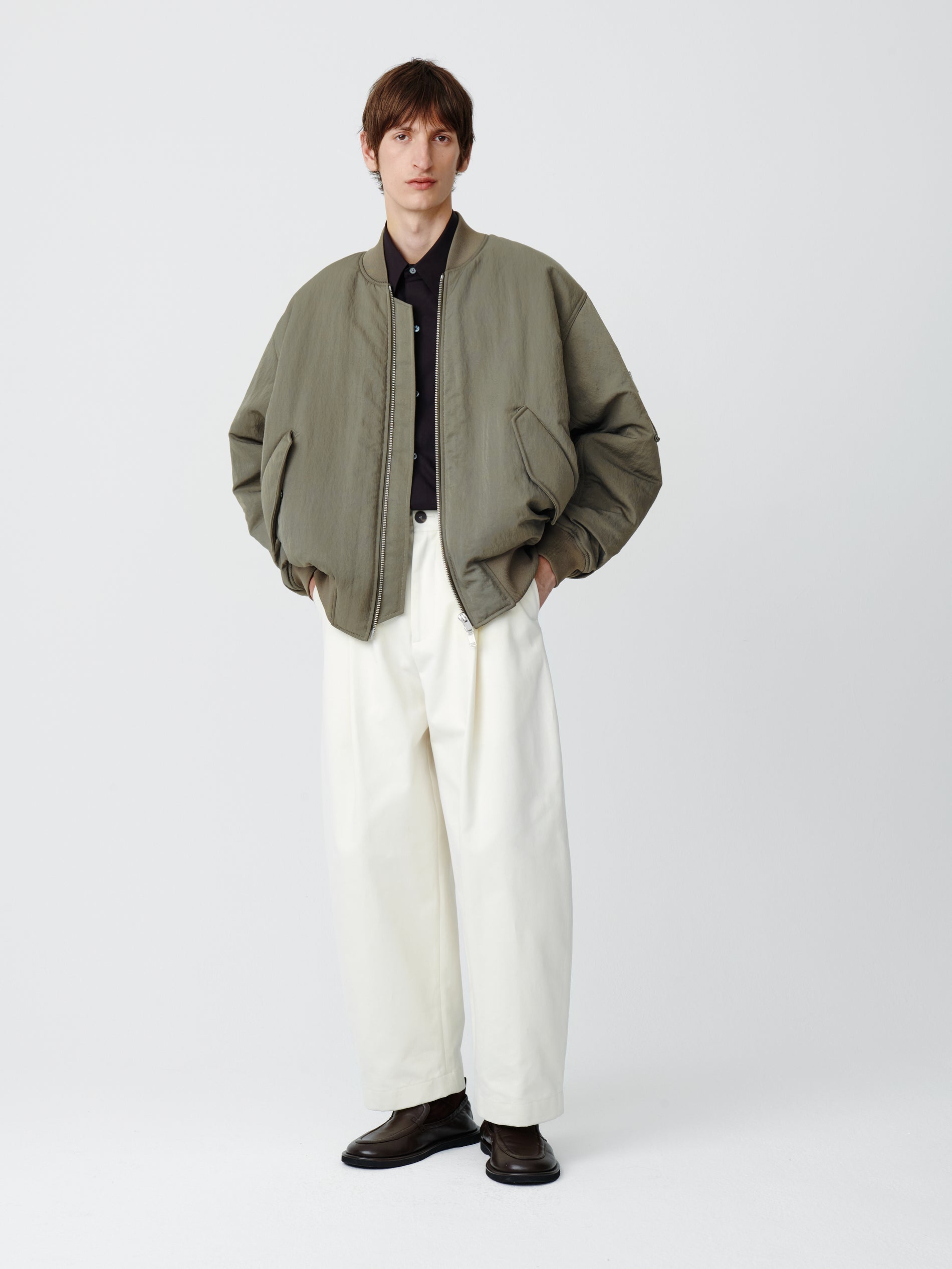 Leroy Jacket in Sage - Studio Nicholson