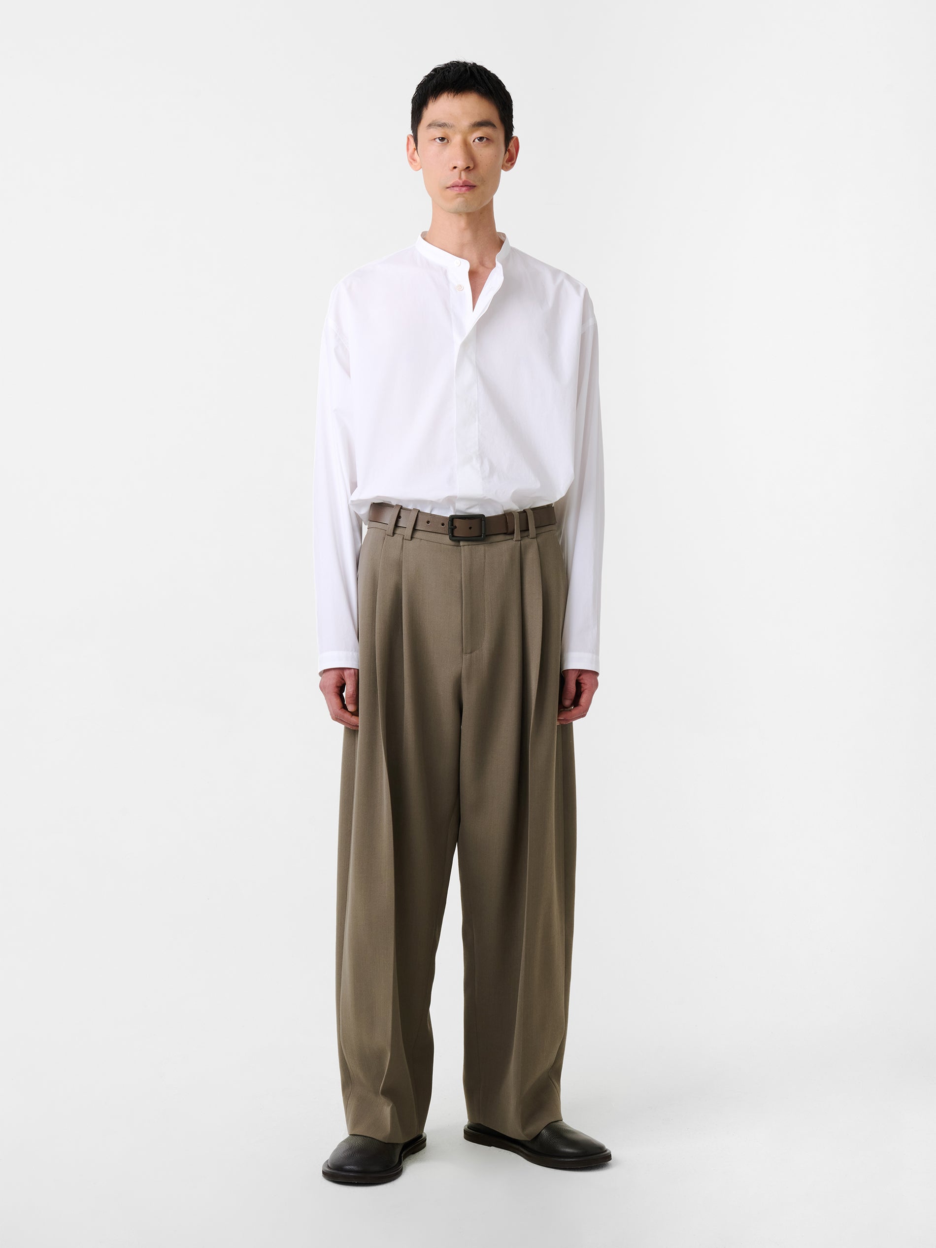 Line Pant in Reed - Studio Nicholson