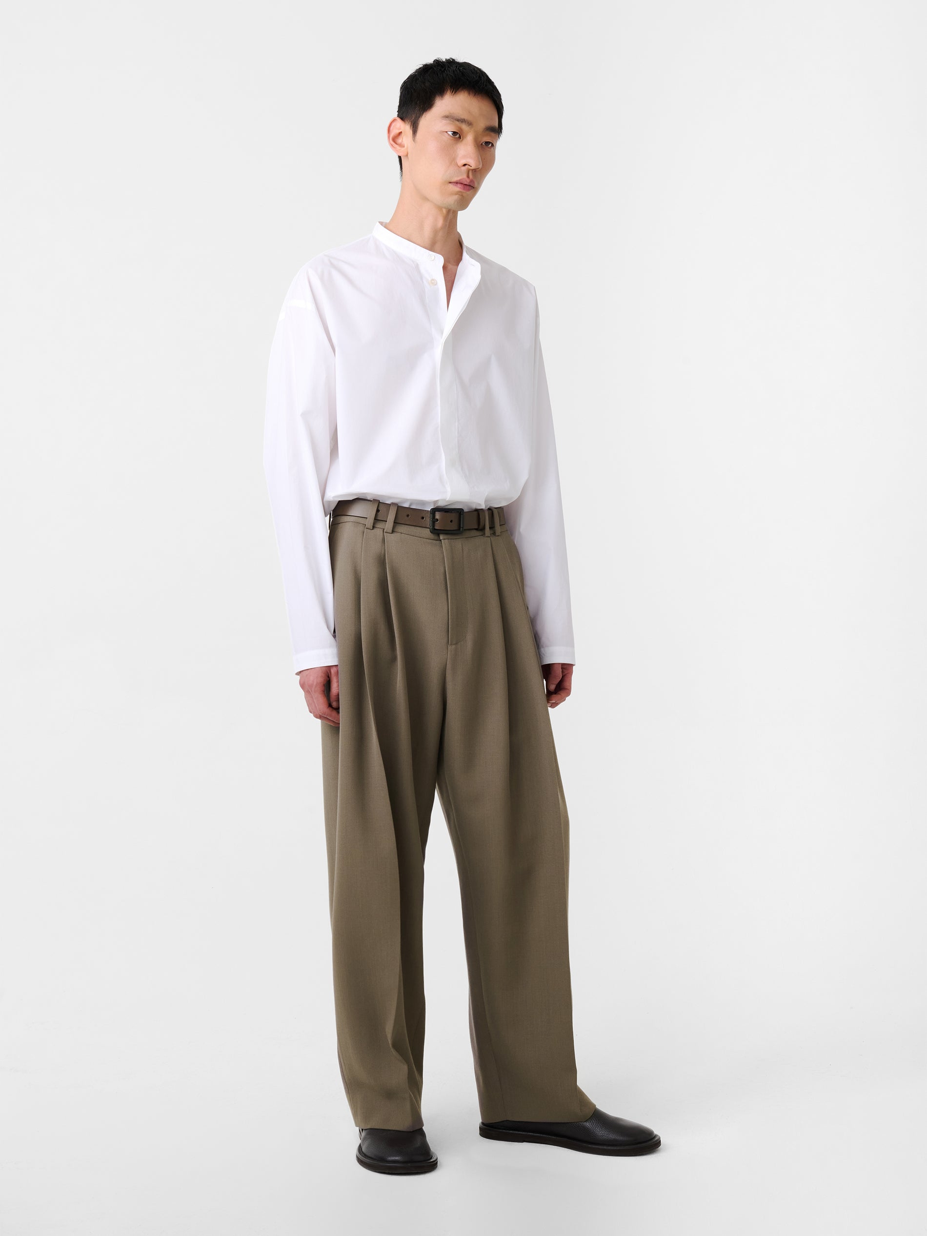 Line Pant in Reed - Studio Nicholson