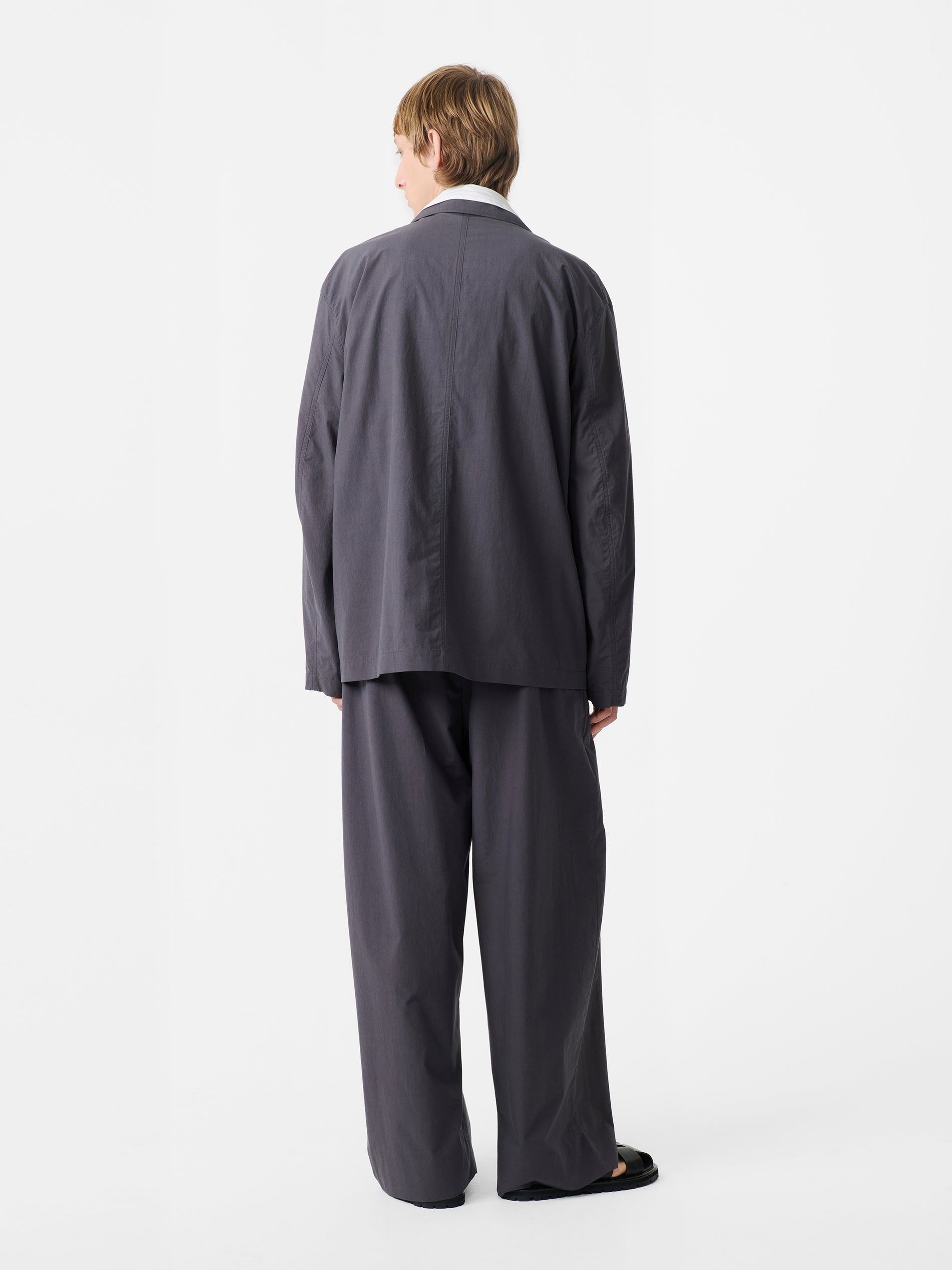 Line Pant in Thunder - Studio Nicholson
