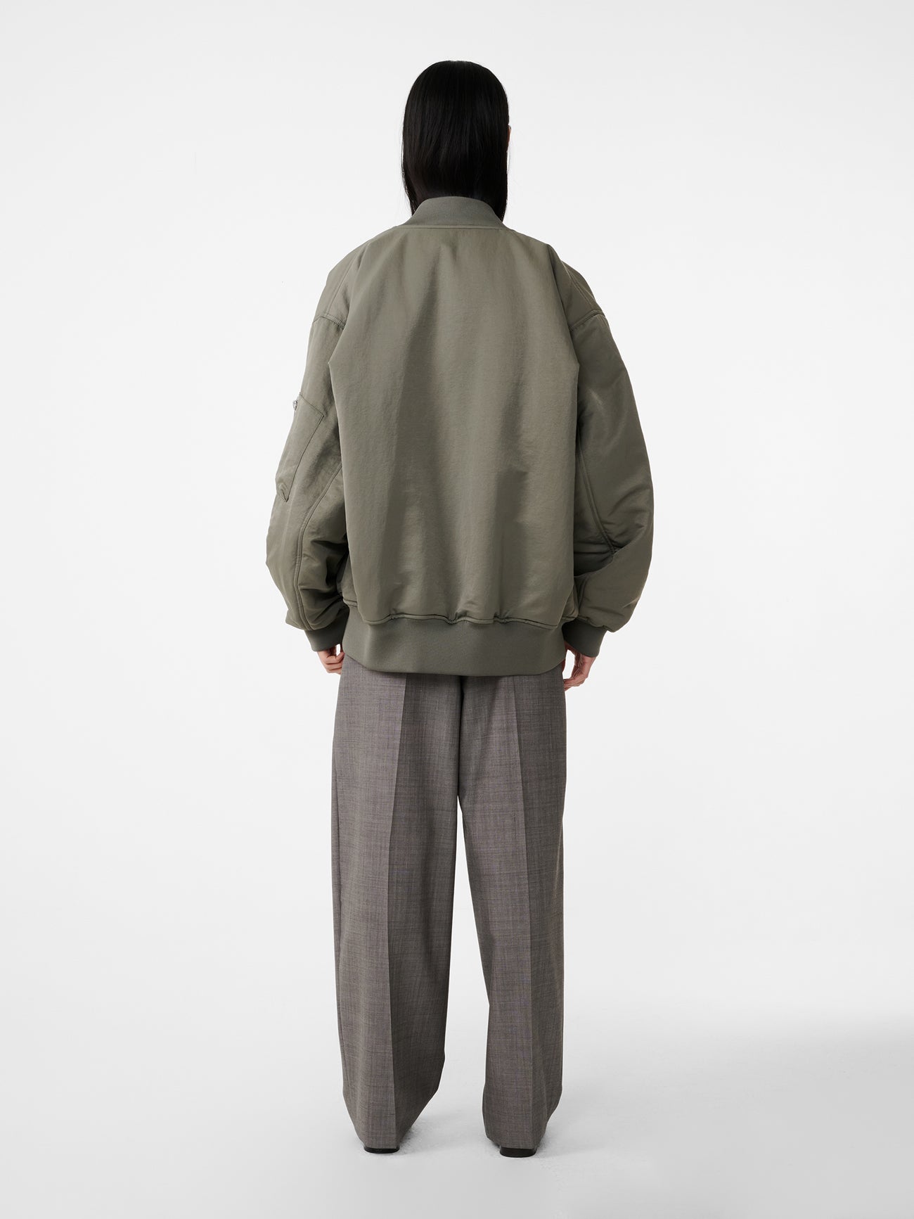 Lira Pant in Warm Grey - Studio Nicholson