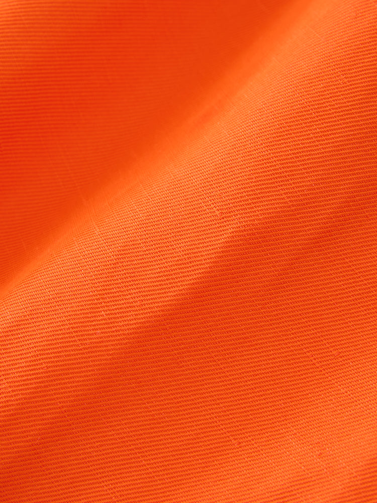 Lise Linen Dress in Clementine