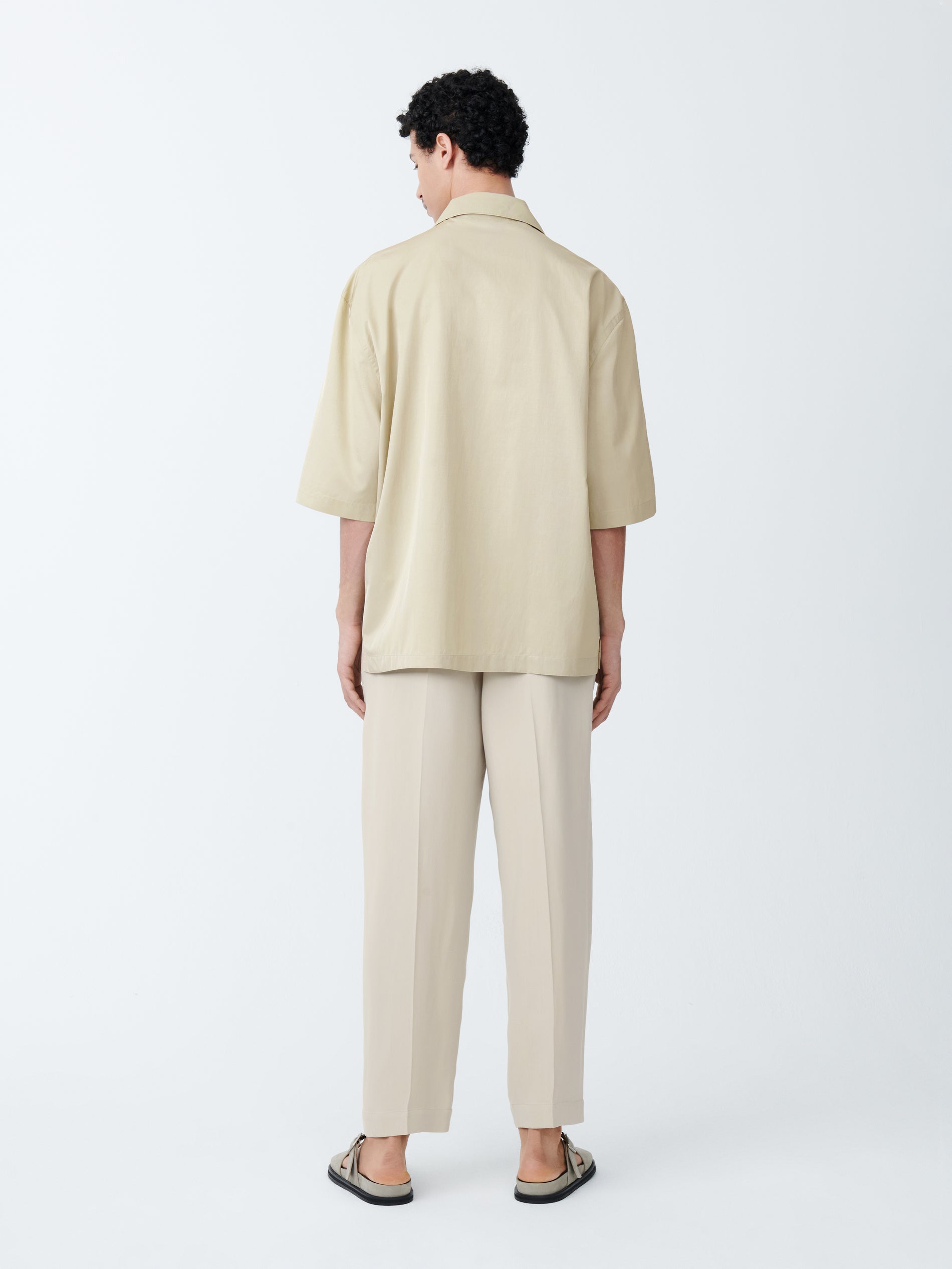 Loca Shirt in Dark Stone - Studio Nicholson