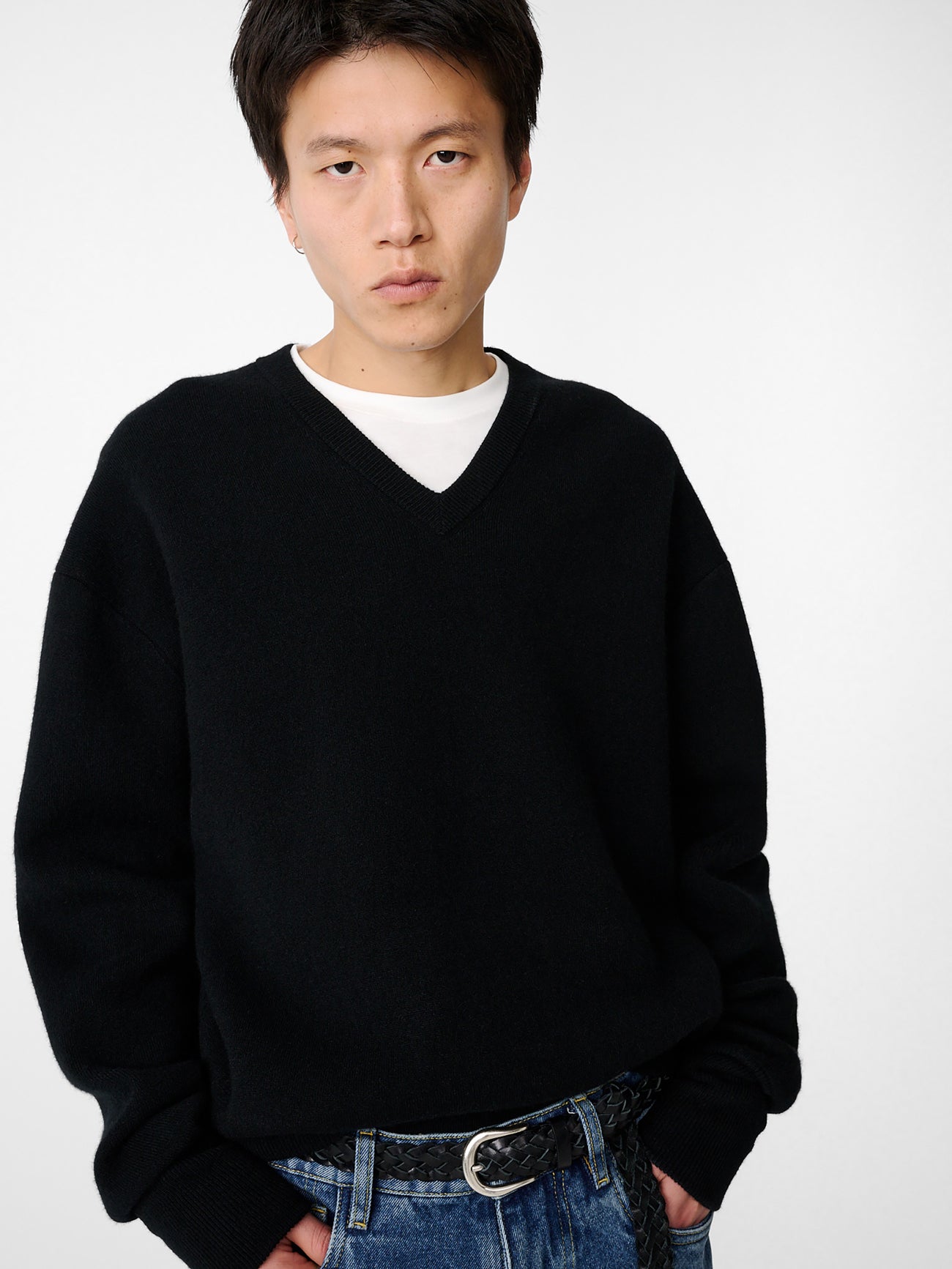 Loch Knit in Black - Studio Nicholson