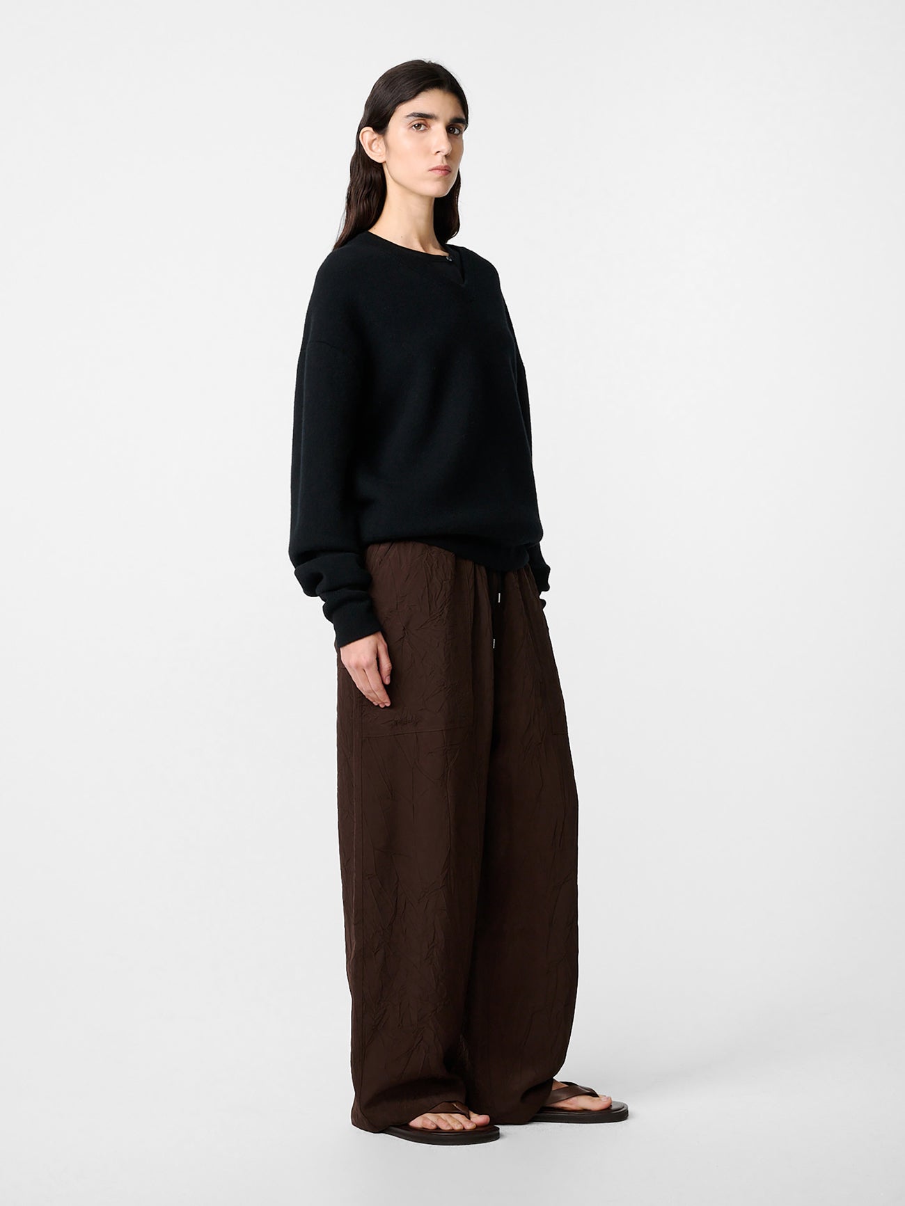 Loch Knit in Black - Studio Nicholson