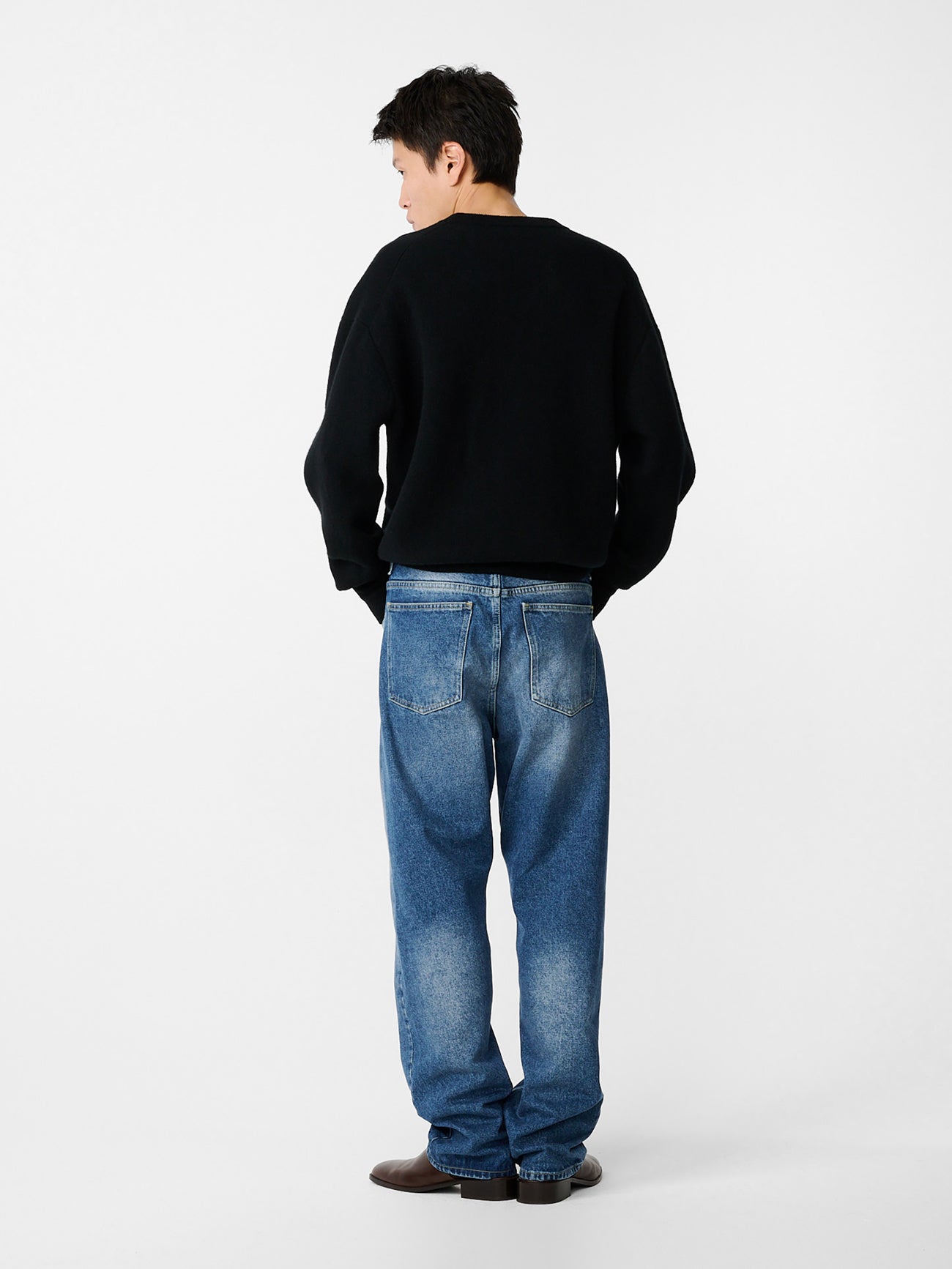 Loch Knit in Black - Studio Nicholson