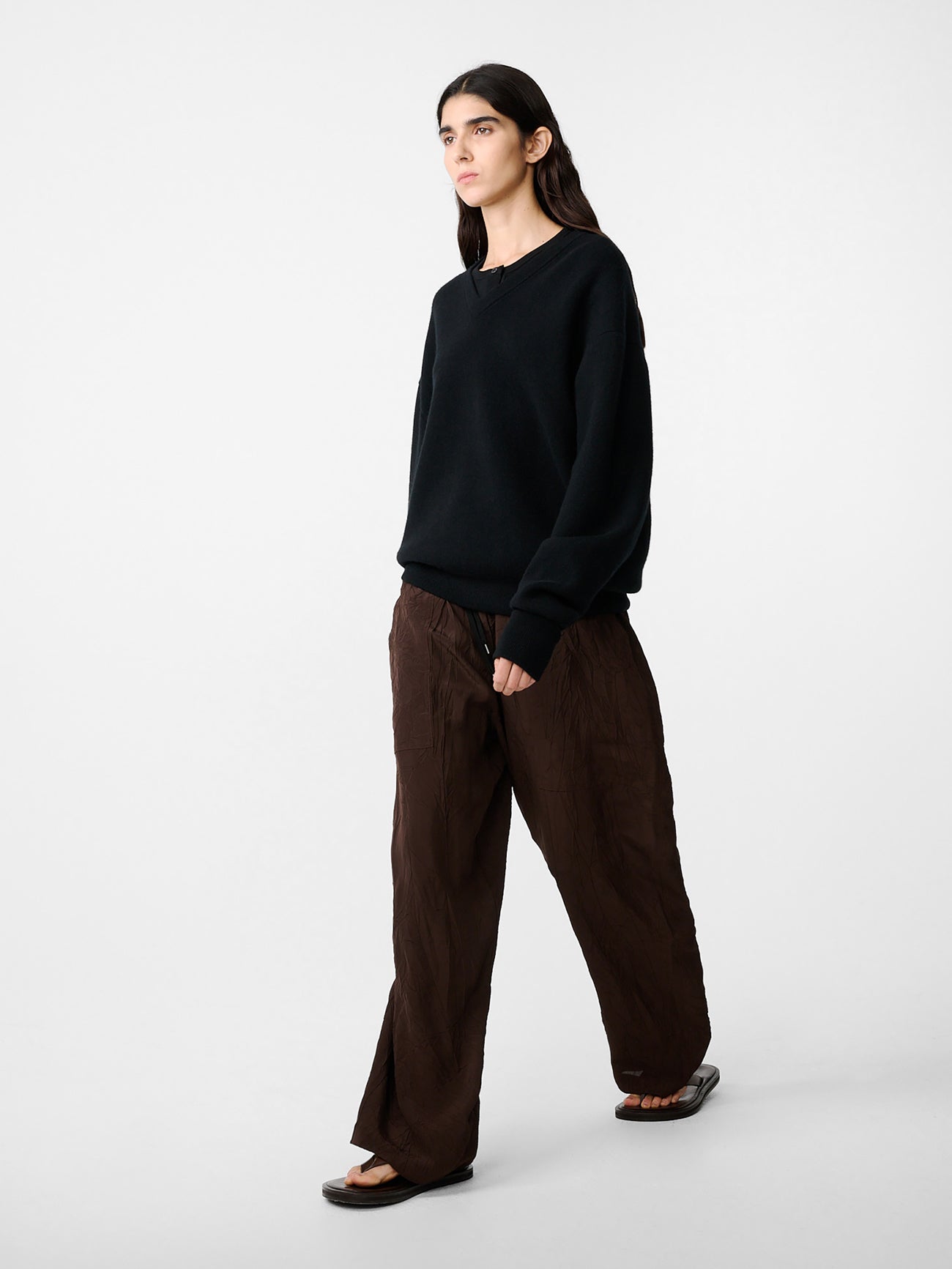 Loch Knit in Black - Studio Nicholson