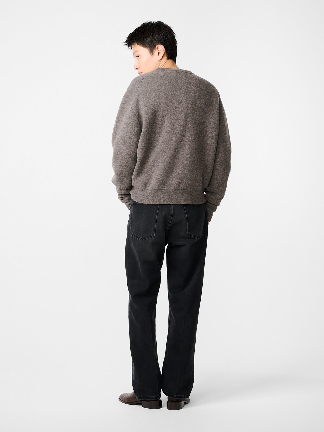 Loch Knit in Mouse - Studio Nicholson