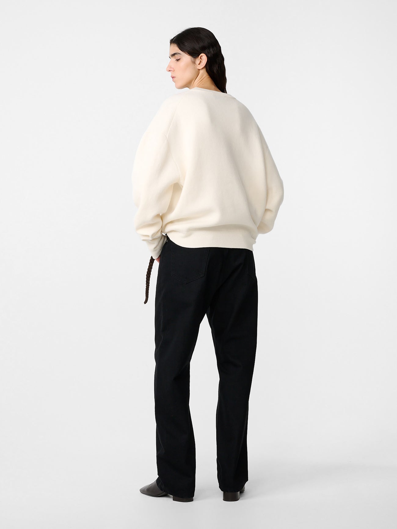 Loch Knit in Parchment - Studio Nicholson