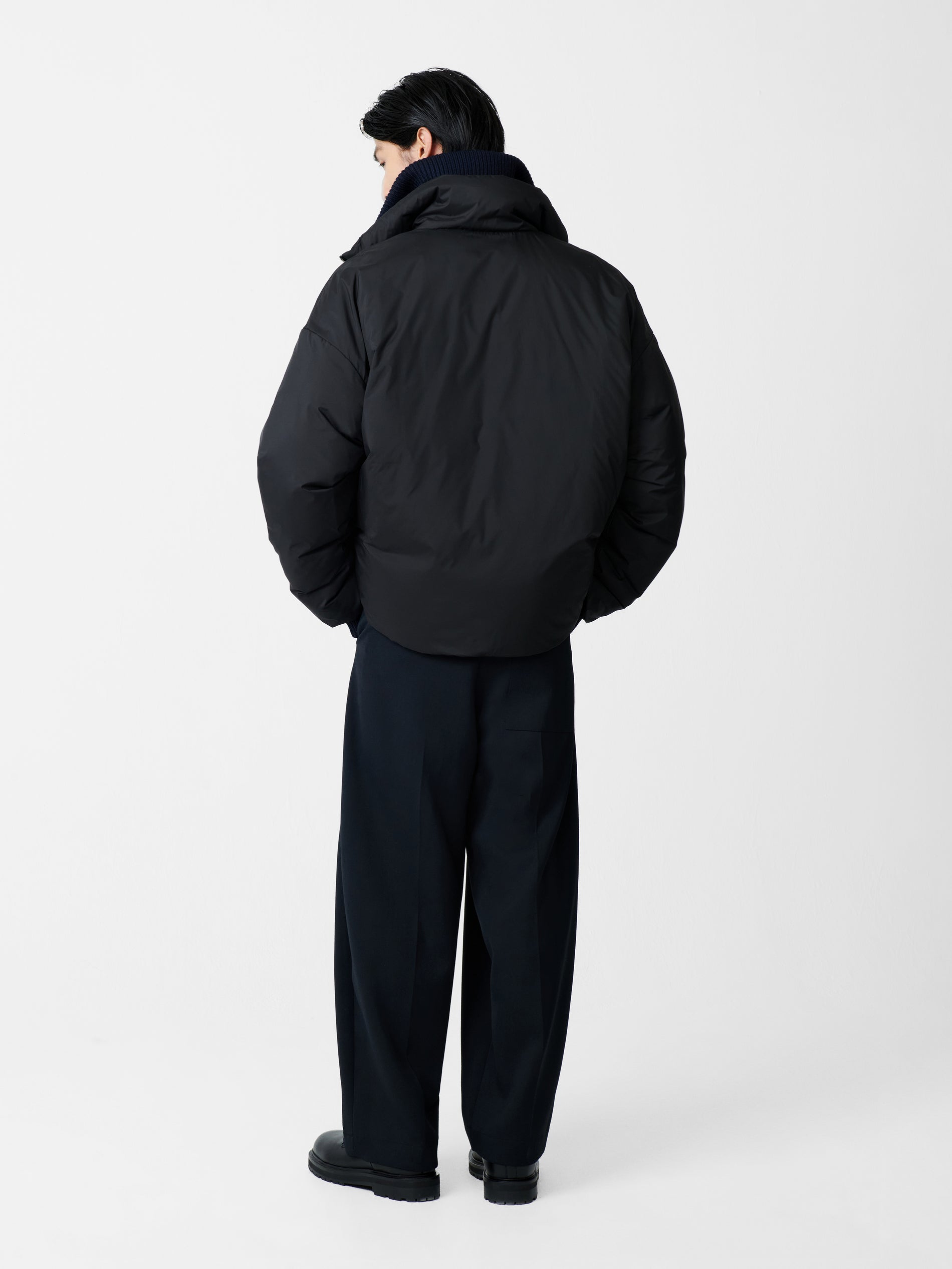 Loft Down Jacket in Black - Studio Nicholson