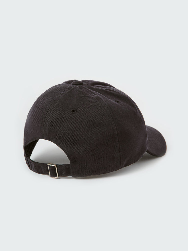 Logo Cap in Black Grape