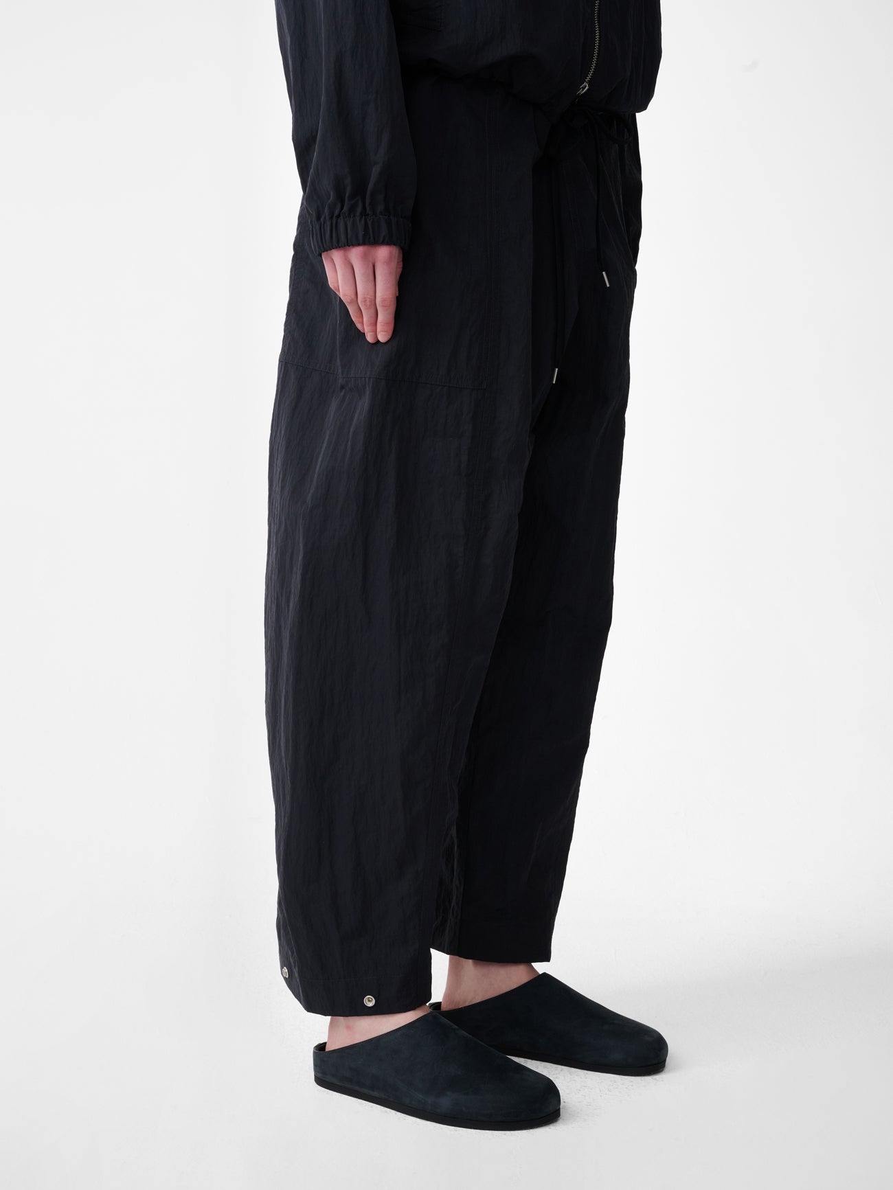 Lorca Drawstring Pant in Black