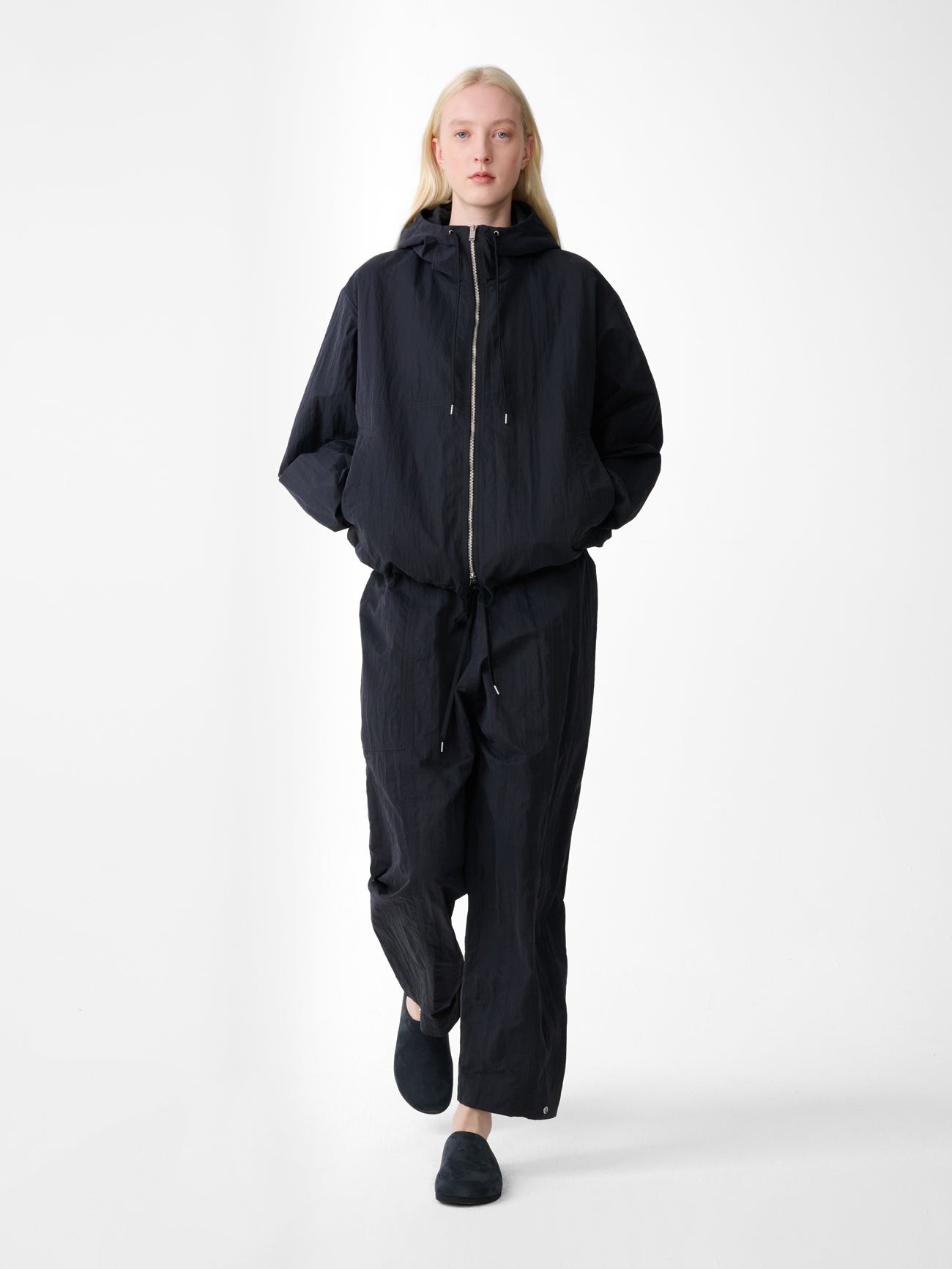 Lorca Drawstring Pant in Black