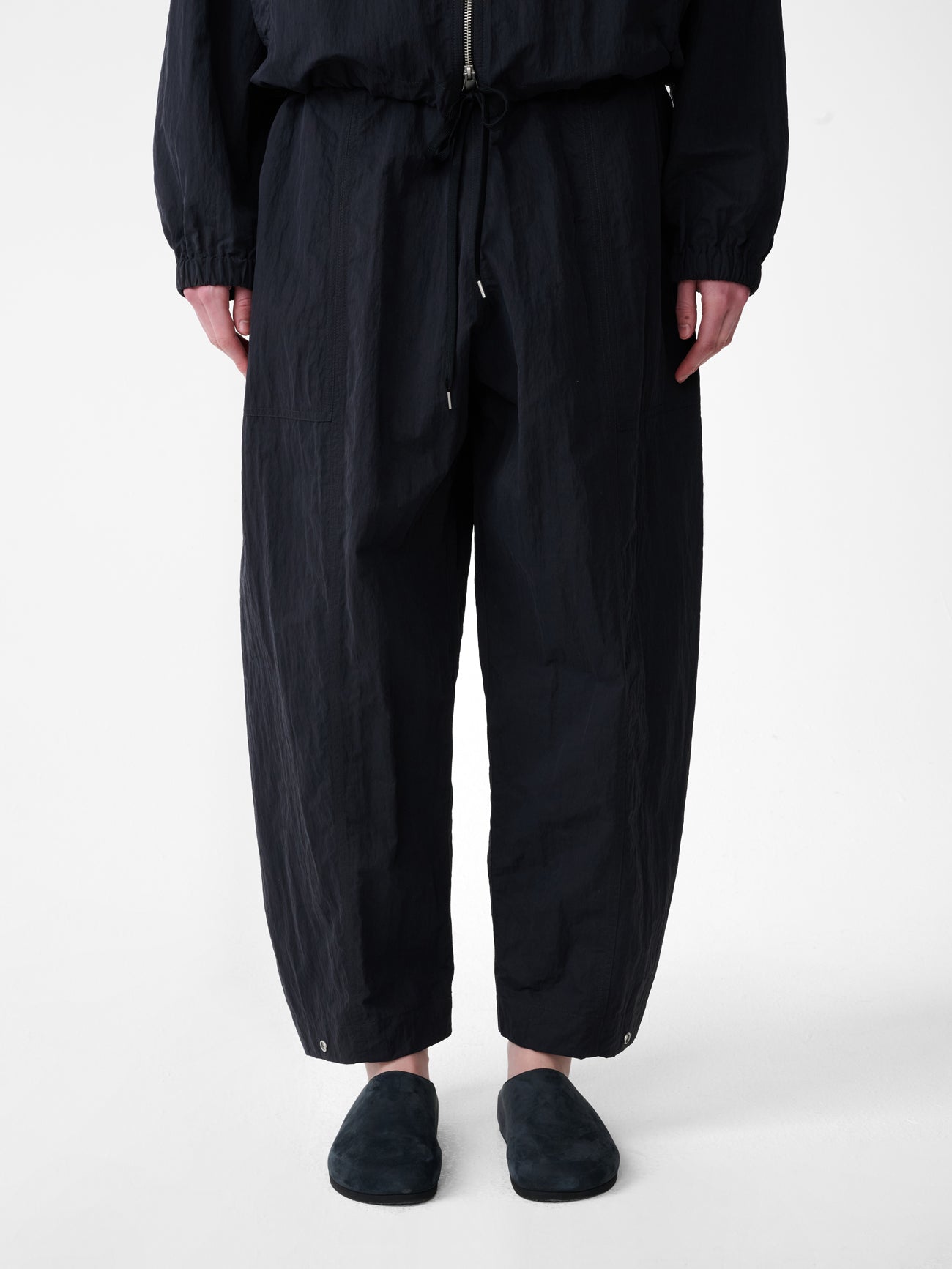 Lorca Drawstring Pant in Black