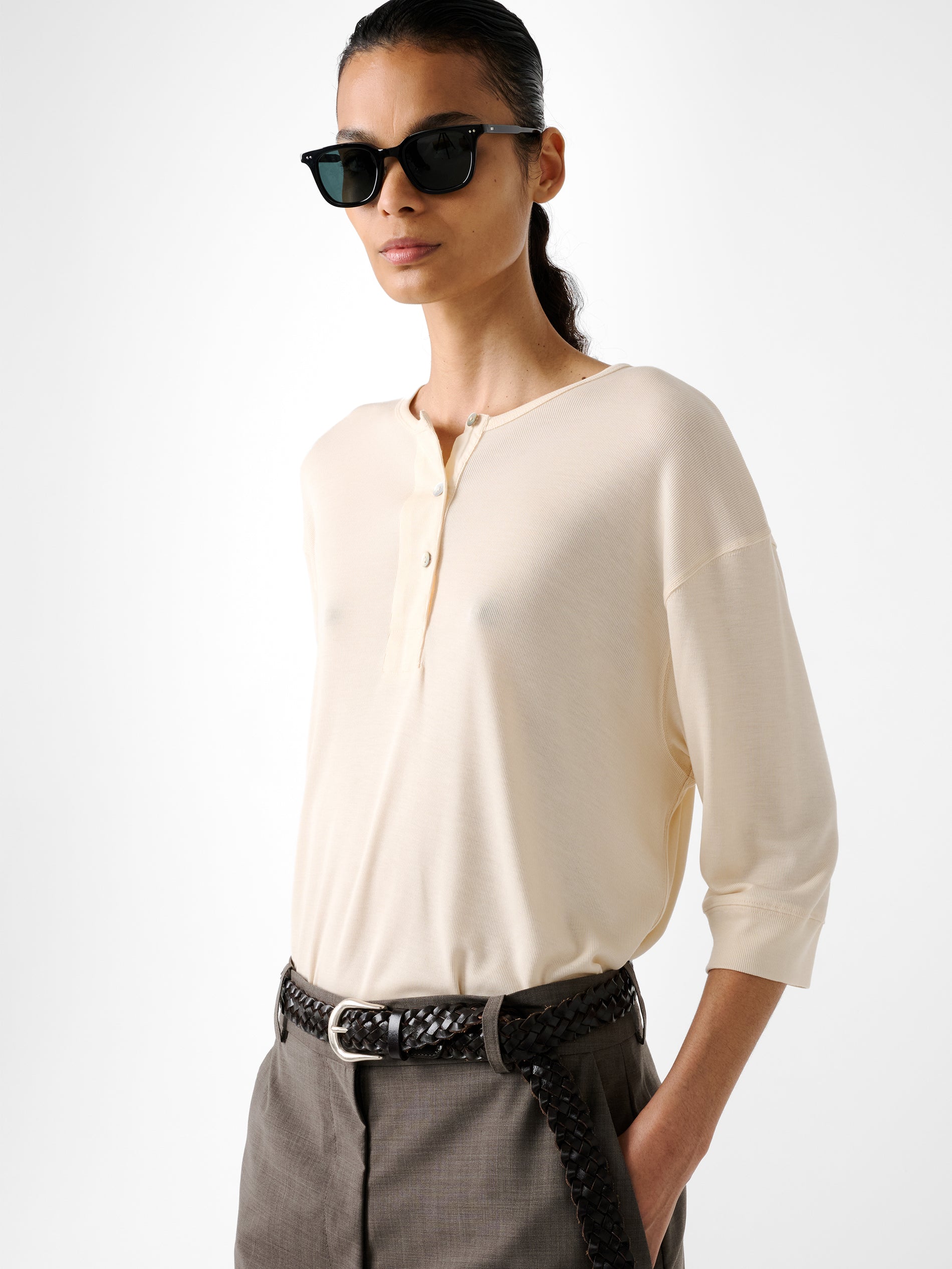 Lorem Jersey in Canvas - Studio Nicholson