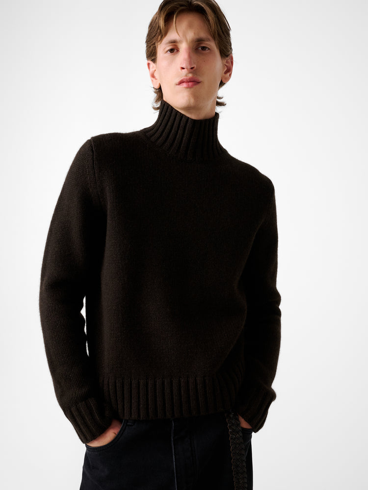 Loris Knit in Espresso Brown
