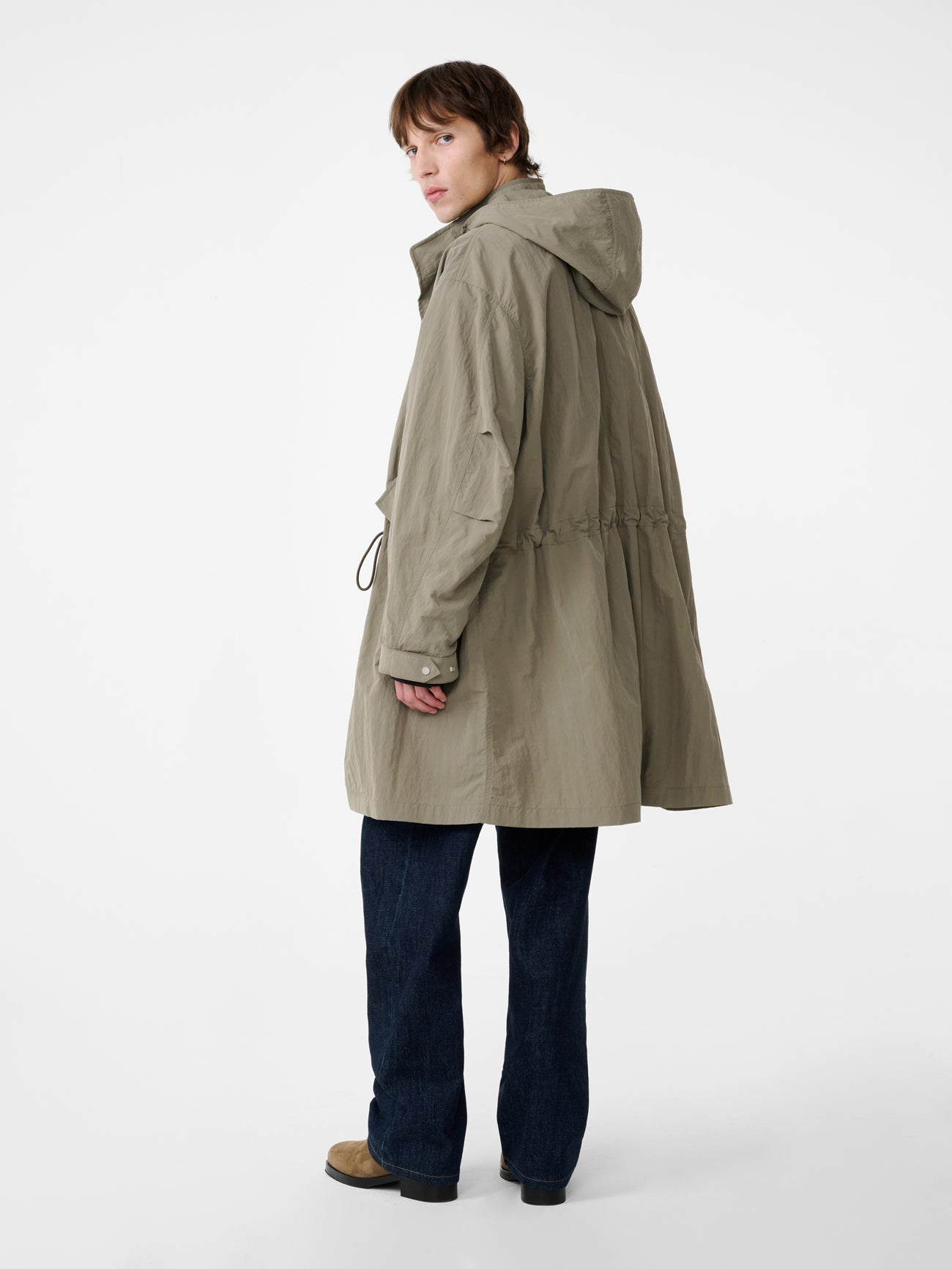 Lotus Coat in Mole