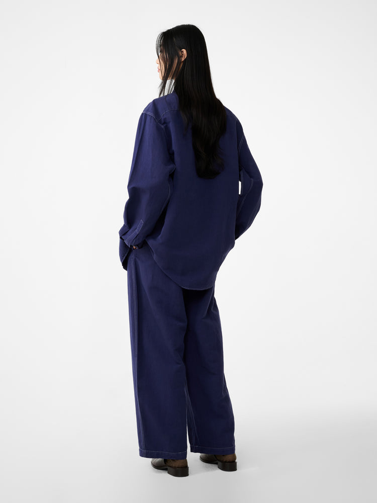 Louro Shirt in Indigo - Studio Nicholson