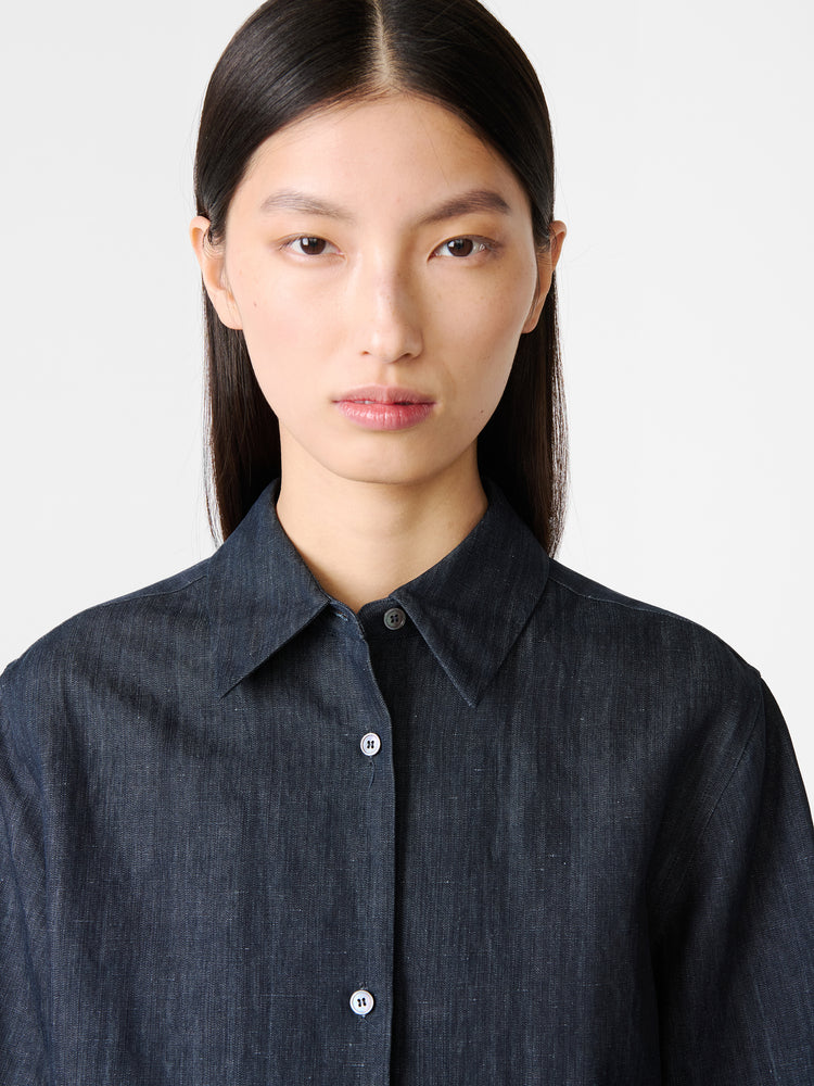 Luis Shirt in Indigo