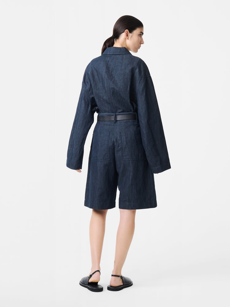 Luna Short in Indigo