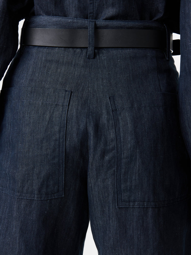 Luna Short in Indigo