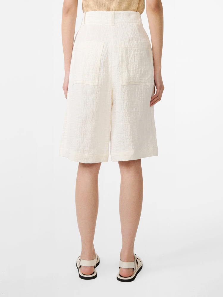 Luna Linen Short in Parchment