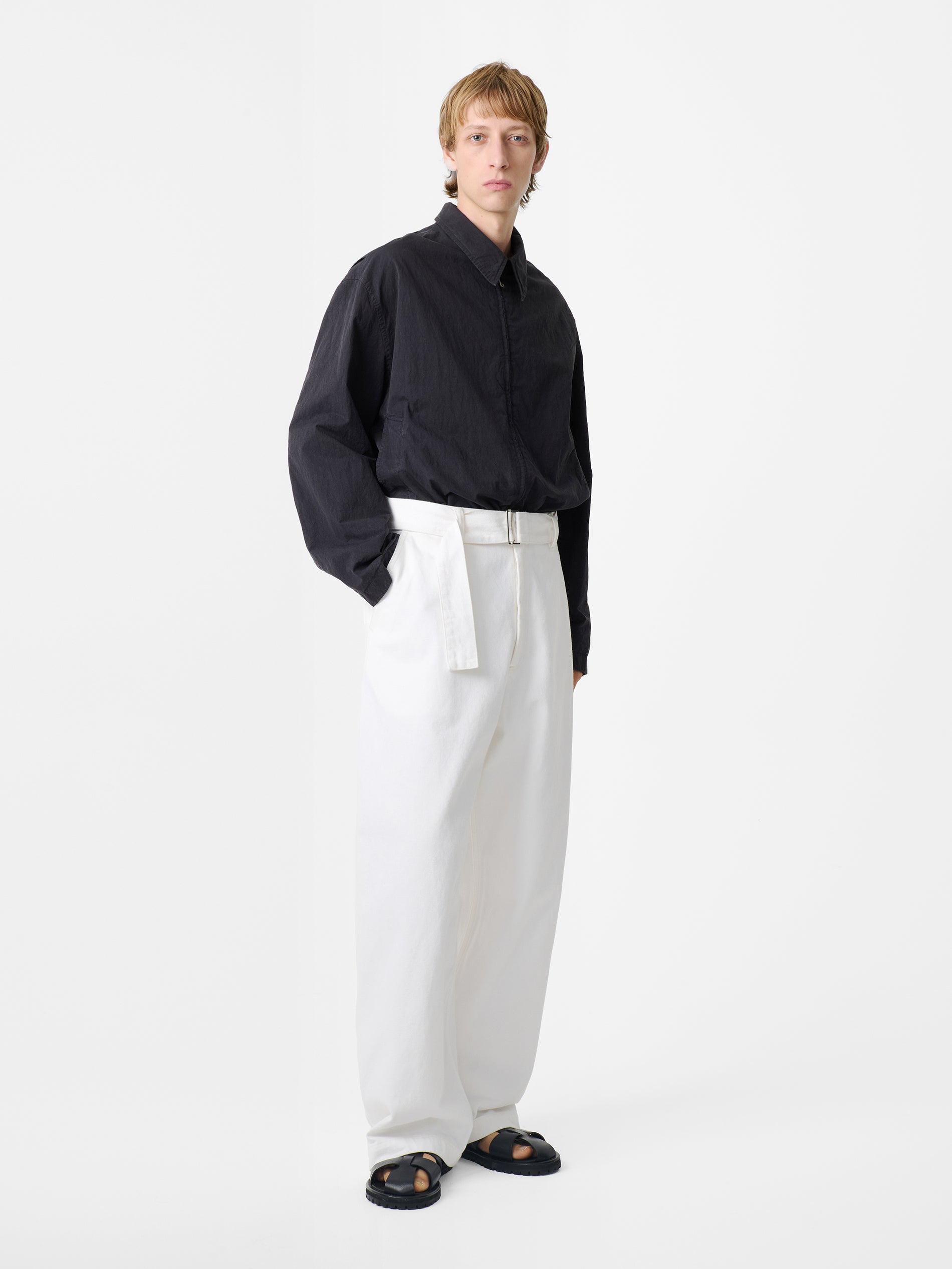Lyons Jacket in Dark Navy - Studio Nicholson