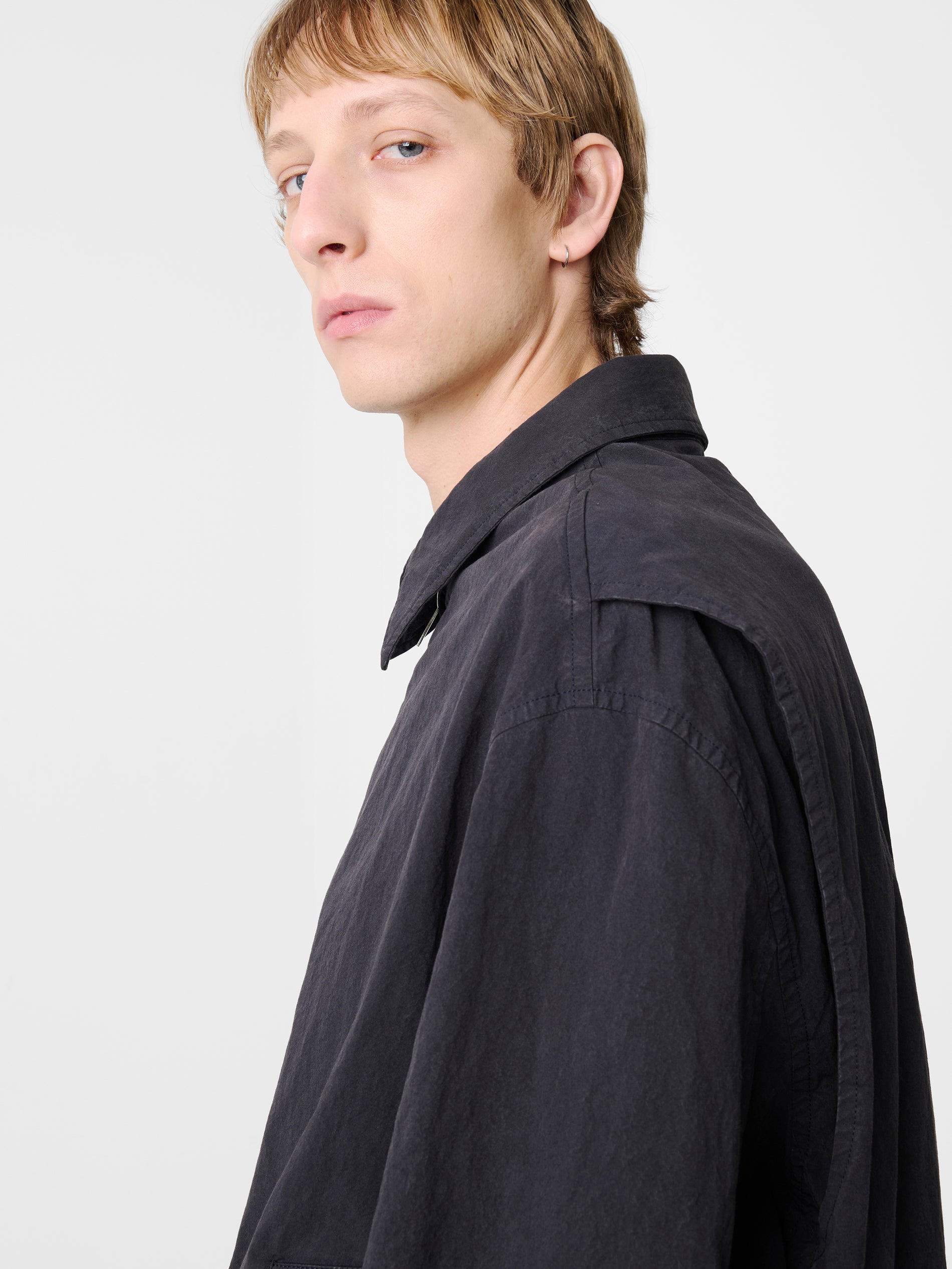 Lyons Jacket in Dark Navy - Studio Nicholson
