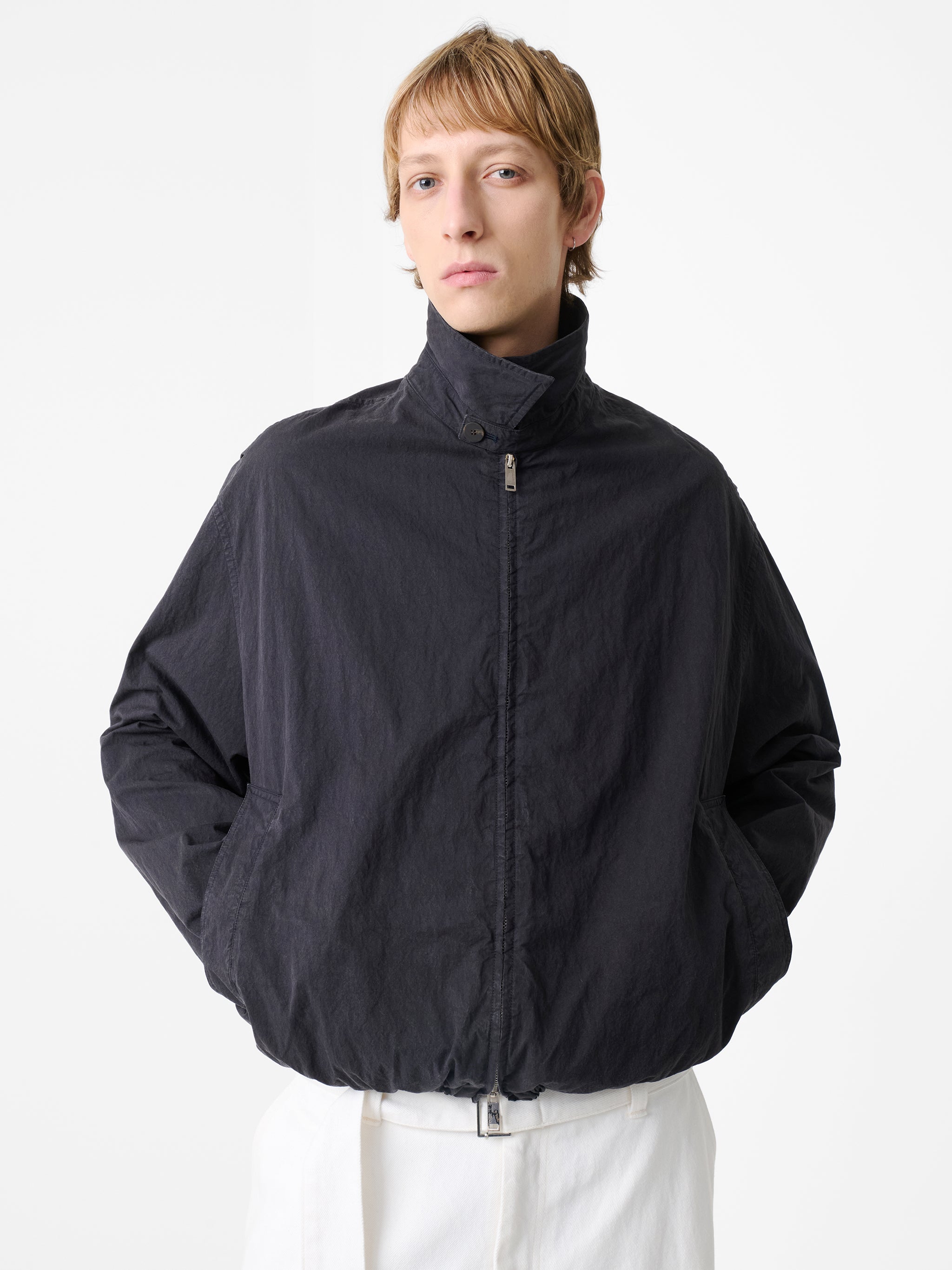 Men's Premium Lyons Jacket | Japanese Twill | Dark Navy | Studio
