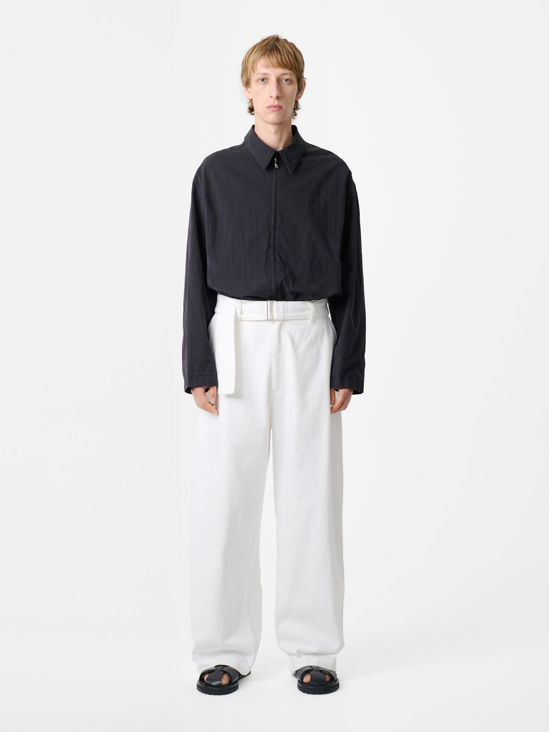 Lyons Jacket in Dark Navy - Studio Nicholson