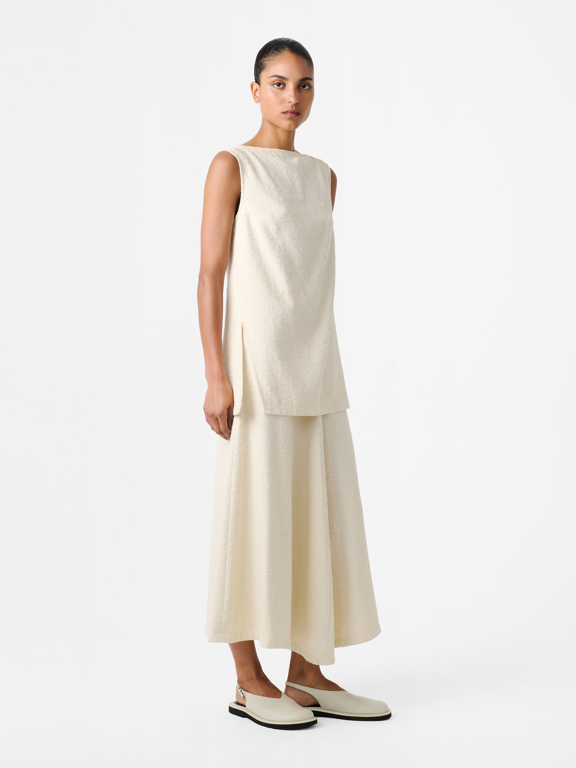 Mager Top in Cream - Studio Nicholson