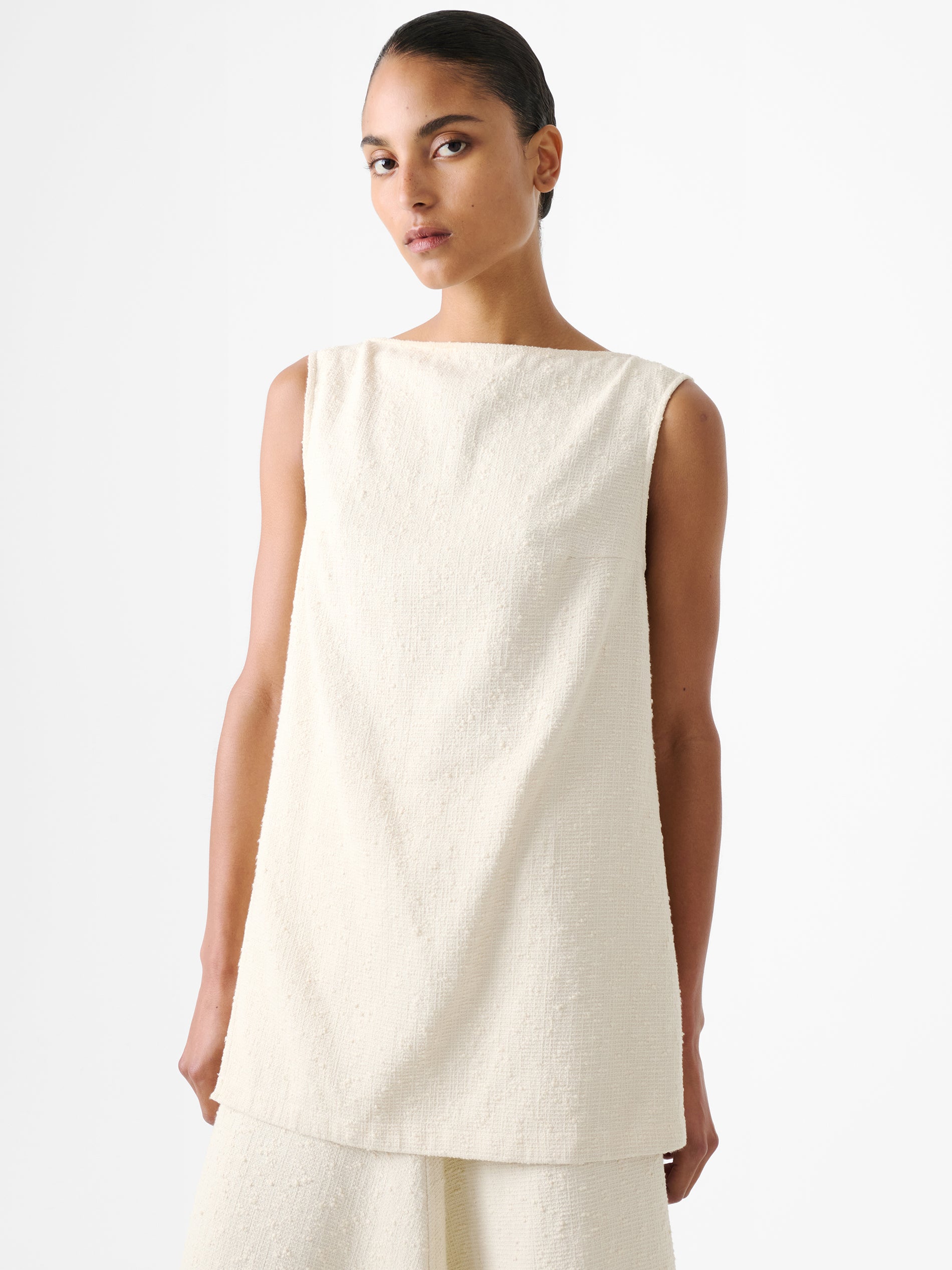Mager Top in Cream - Studio Nicholson