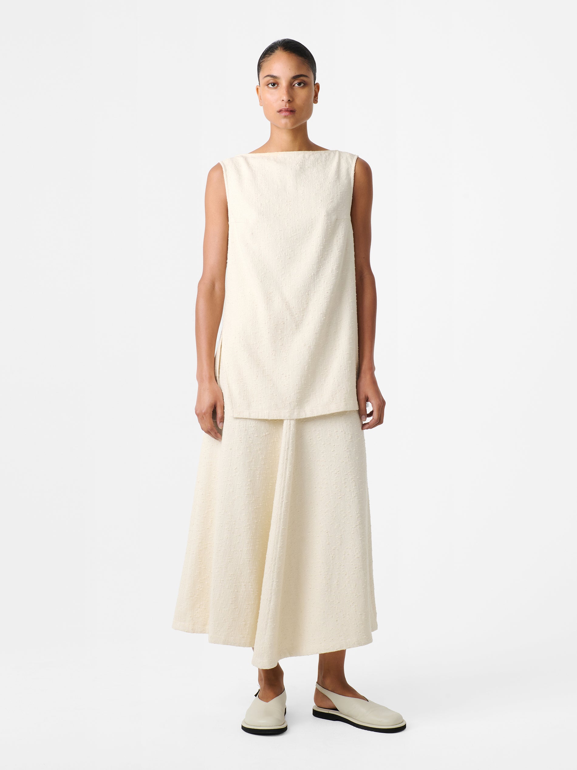 Mager Top in Cream - Studio Nicholson