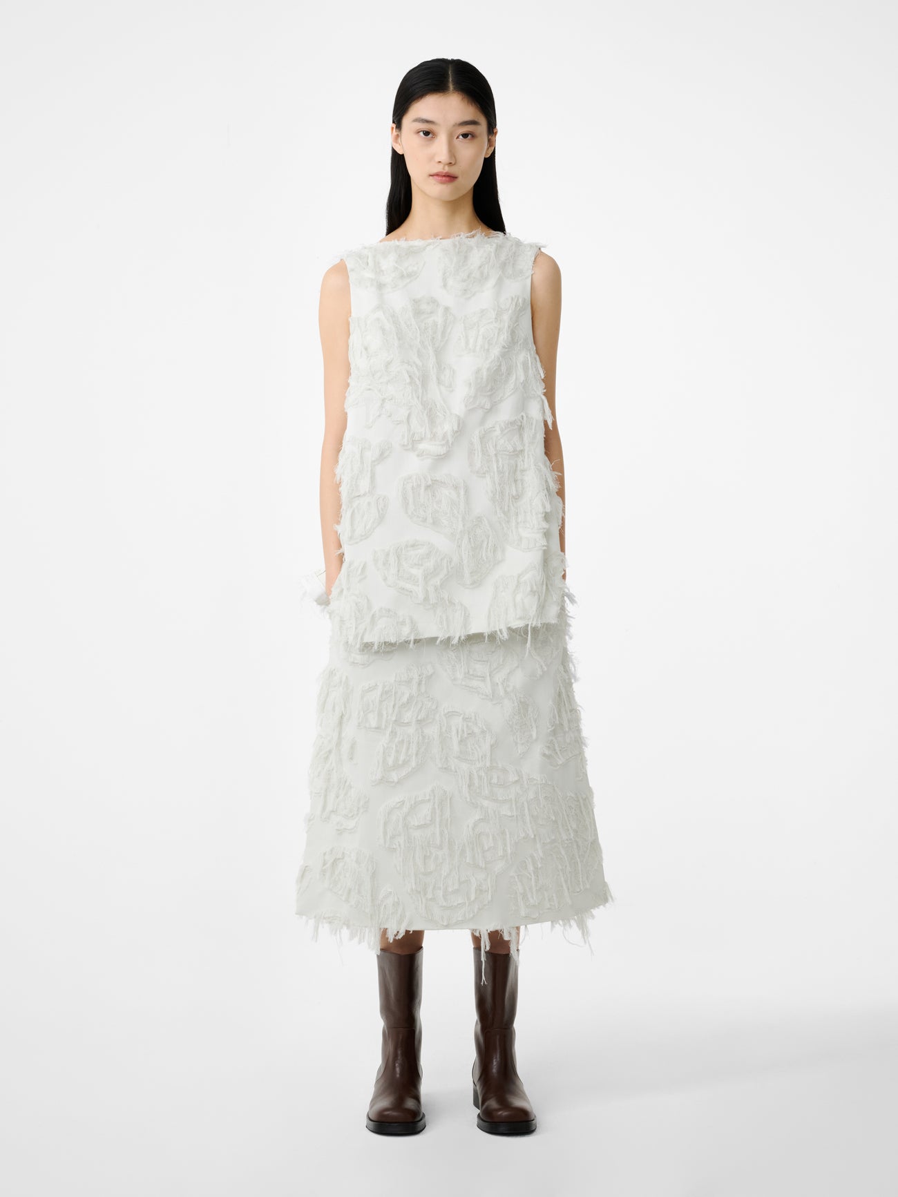 Mager Top in Bone - Studio Nicholson