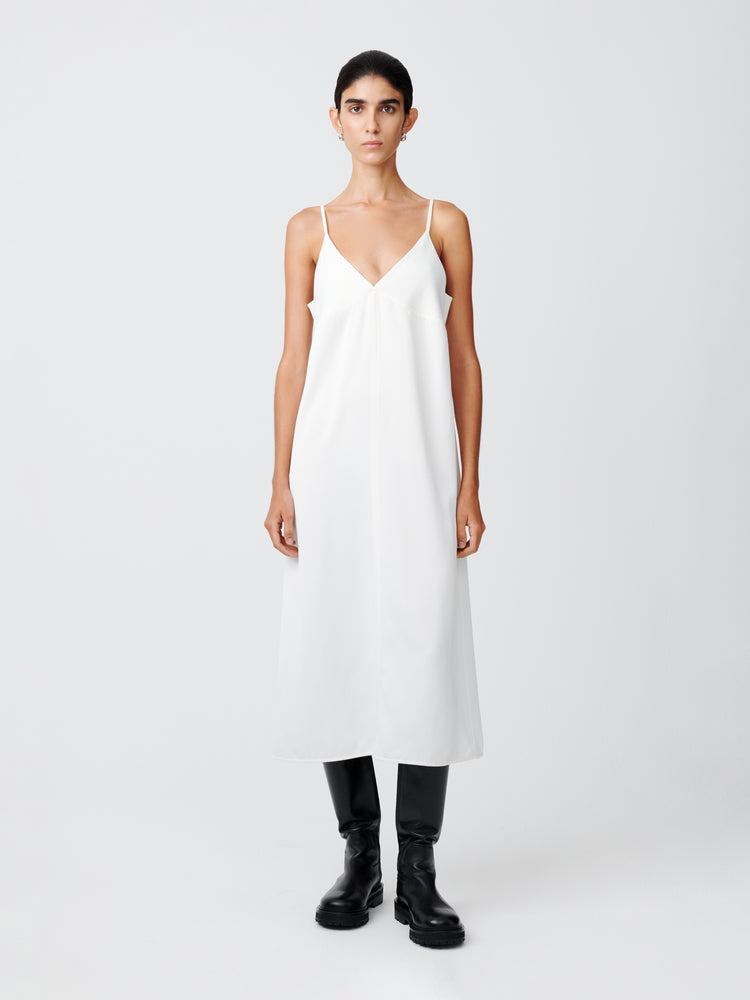 Malebo Dress in Parchment