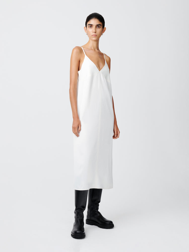 Malebo Dress in Parchment