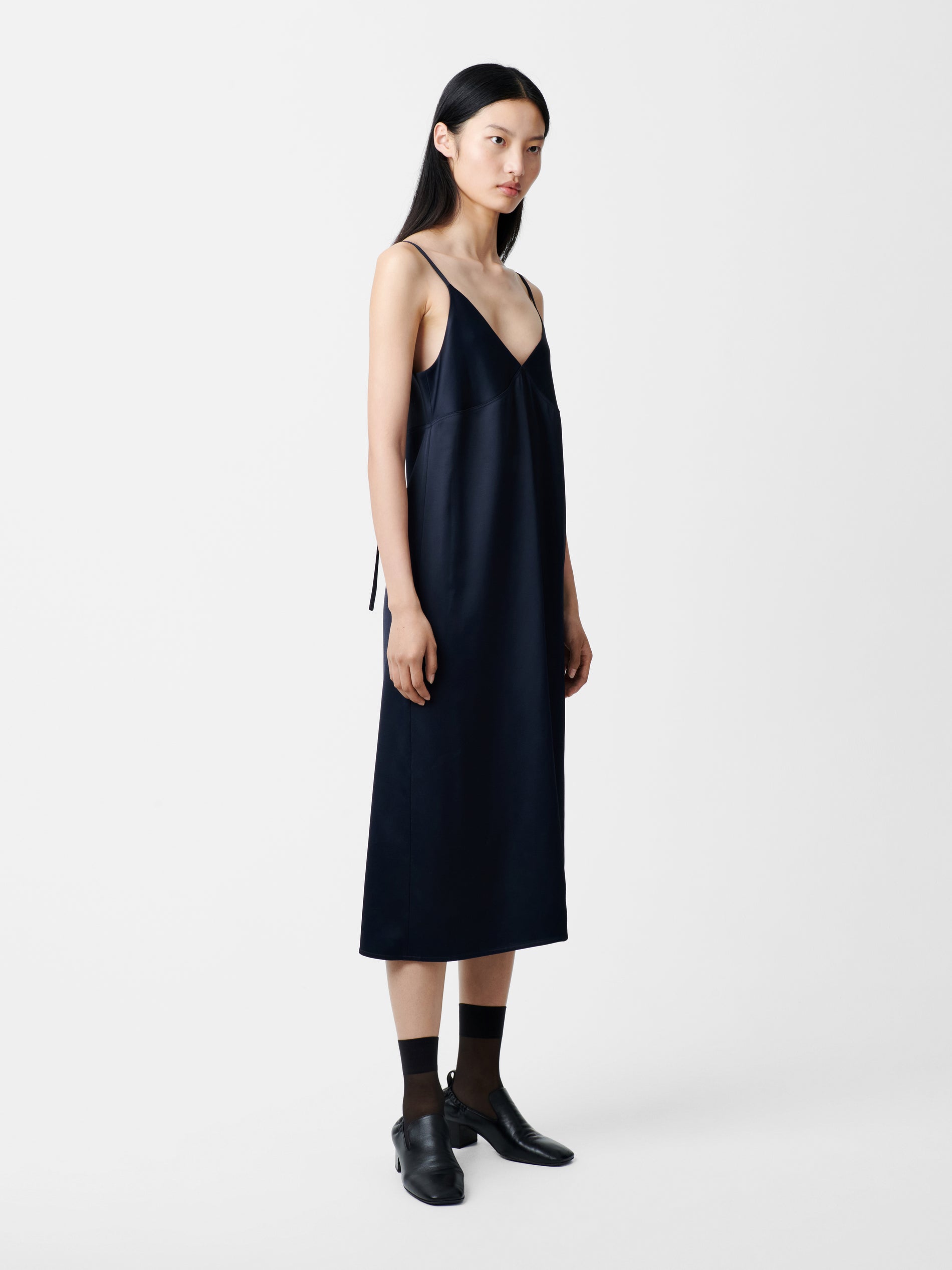 Malebo Dress in Black Ink - Studio Nicholson