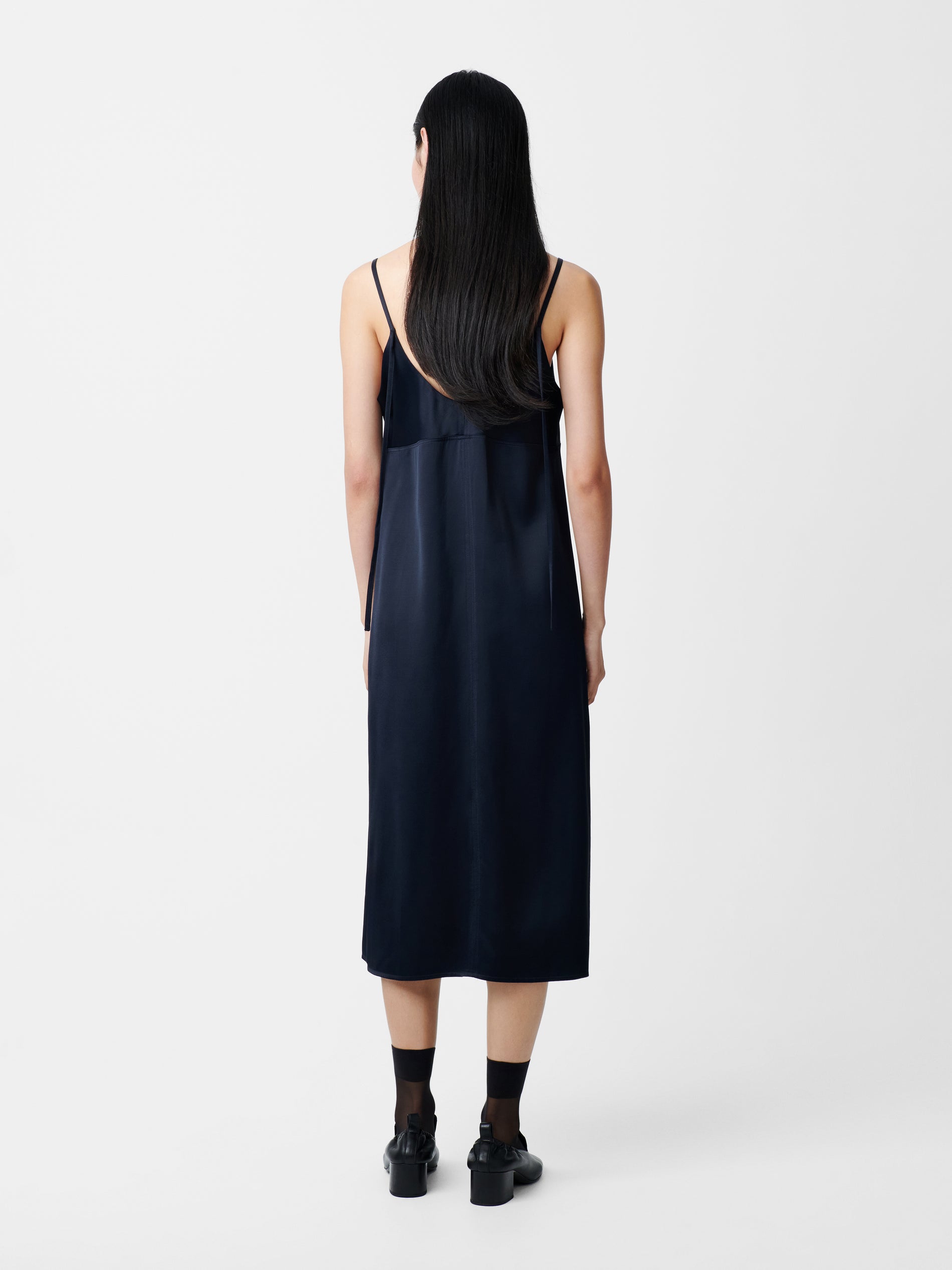 Malebo Dress in Black Ink - Studio Nicholson