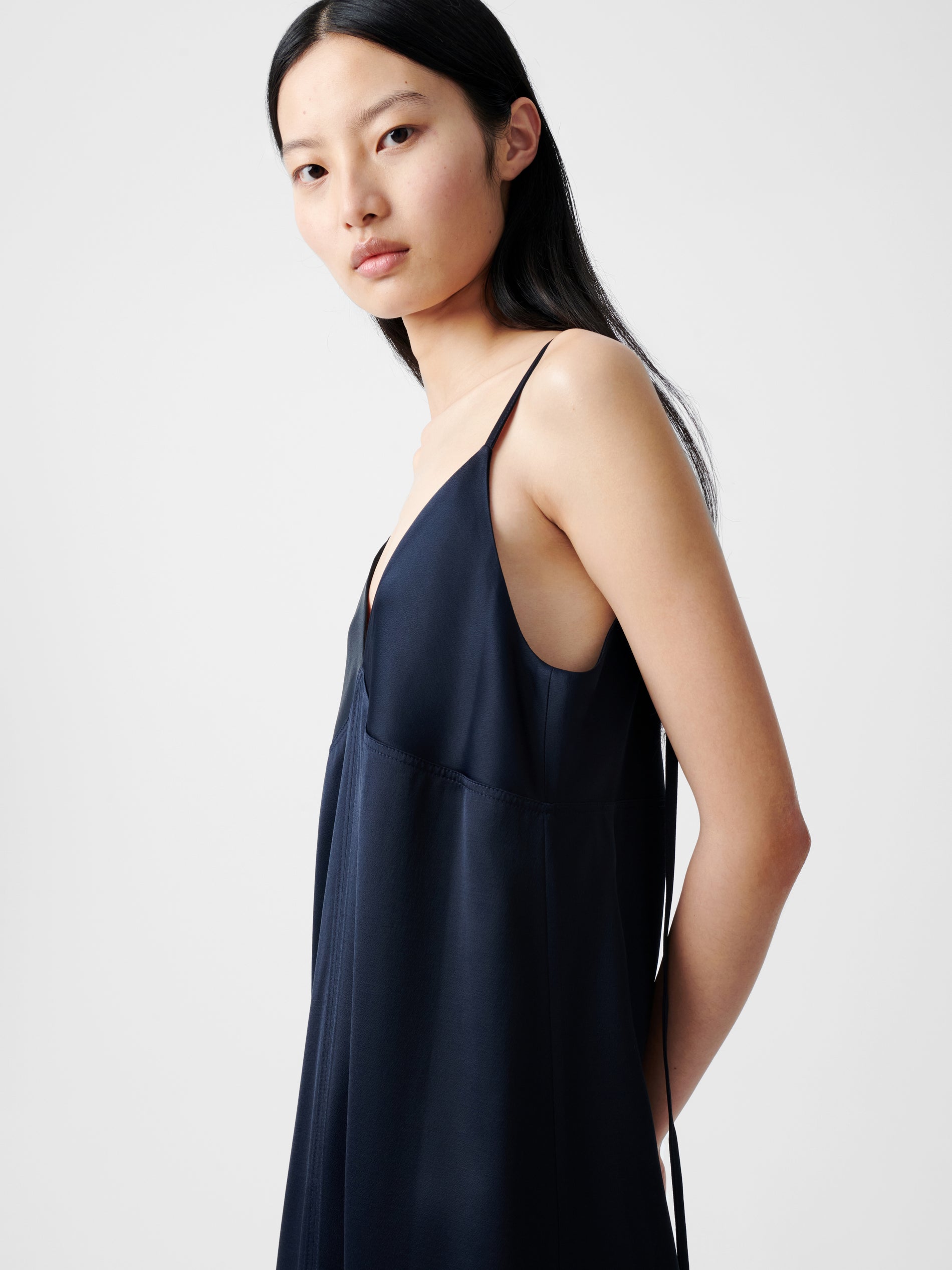 Malebo Dress in Black Ink - Studio Nicholson