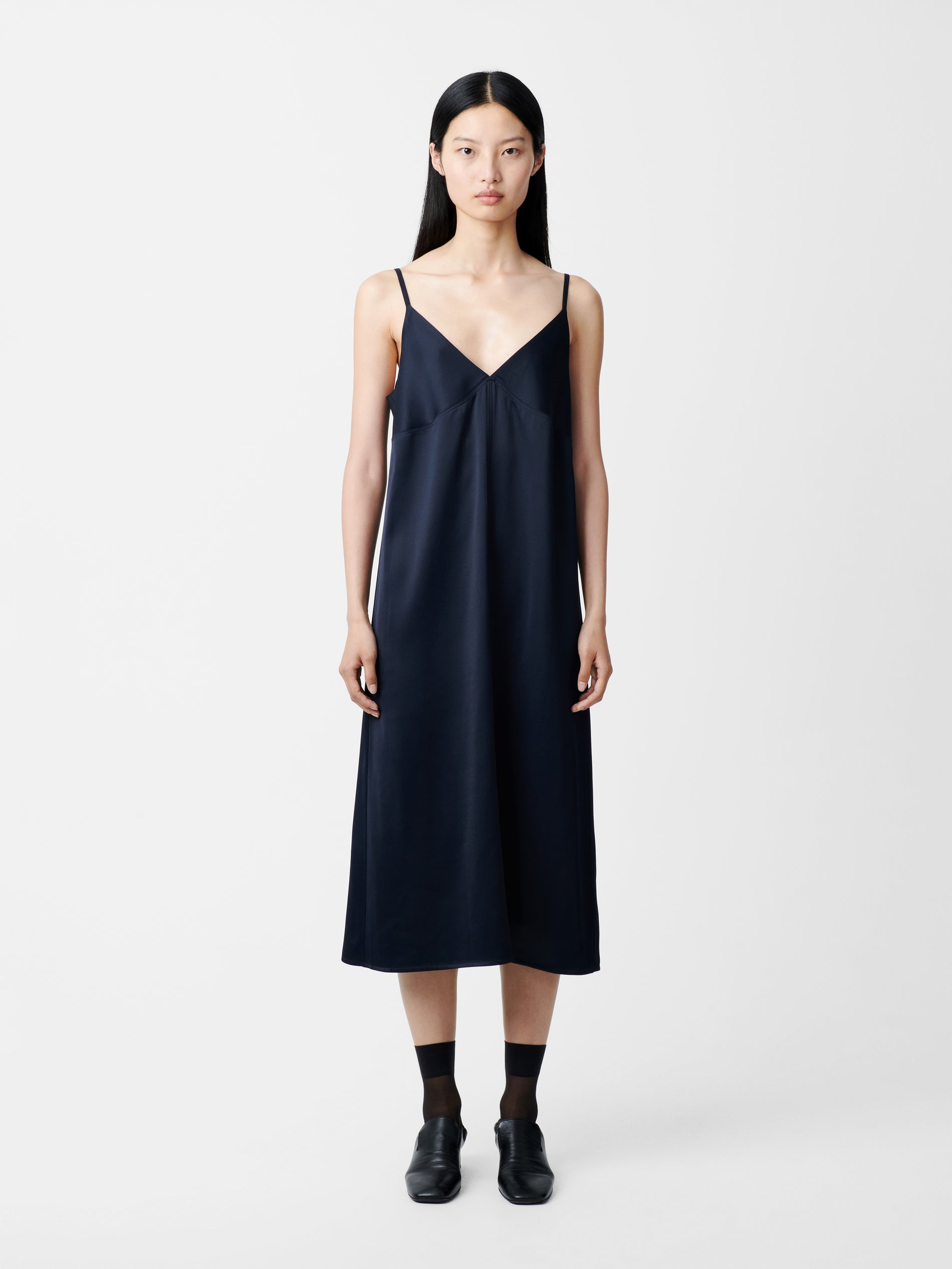 Malebo Dress in Black Ink - Studio Nicholson