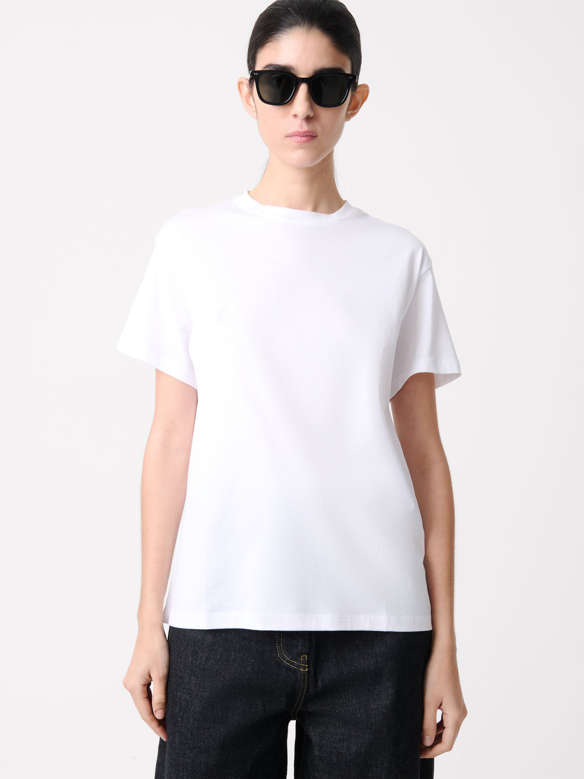 Marine T-Shirt in Off White - Studio Nicholson