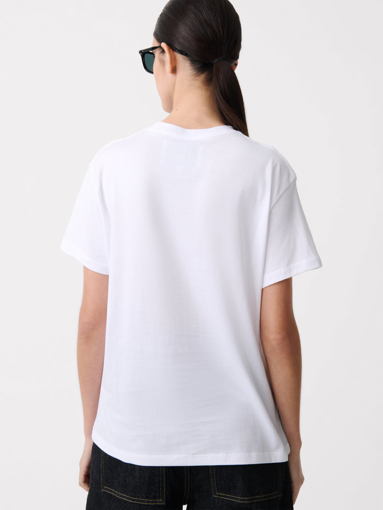 Marine T-Shirt in Off White