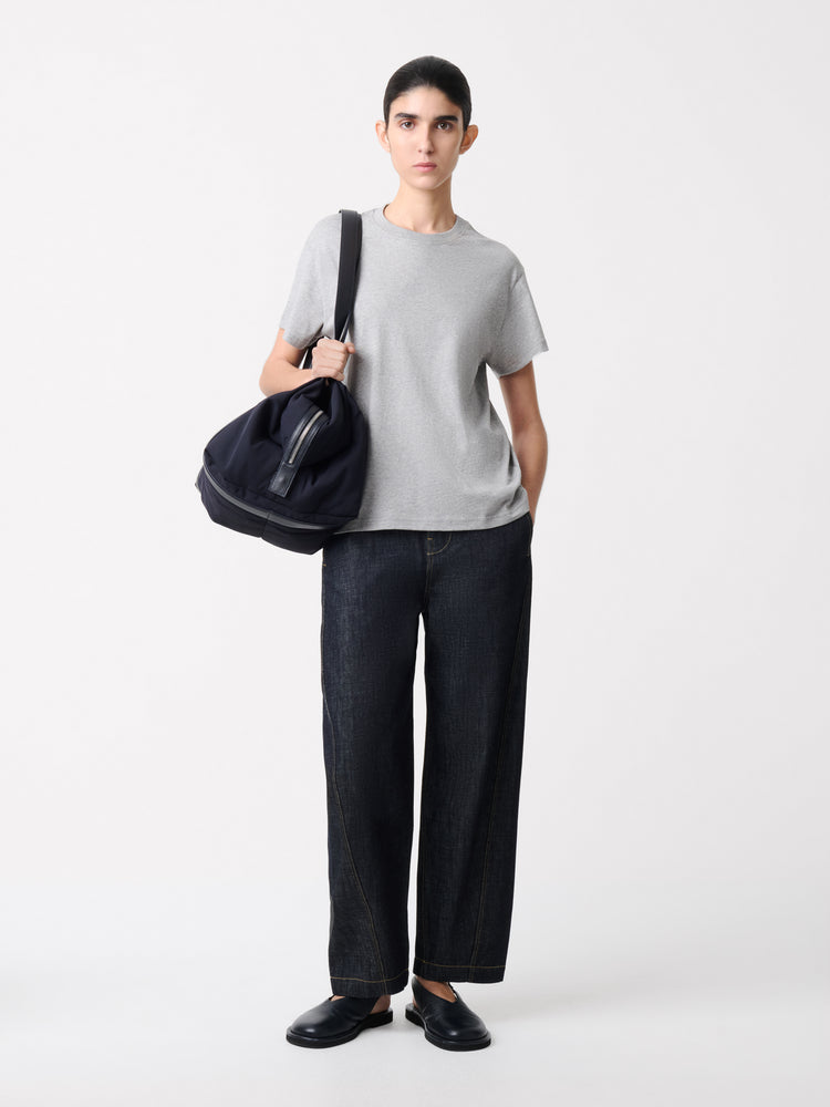 Marine T-Shirt in Grey Marl